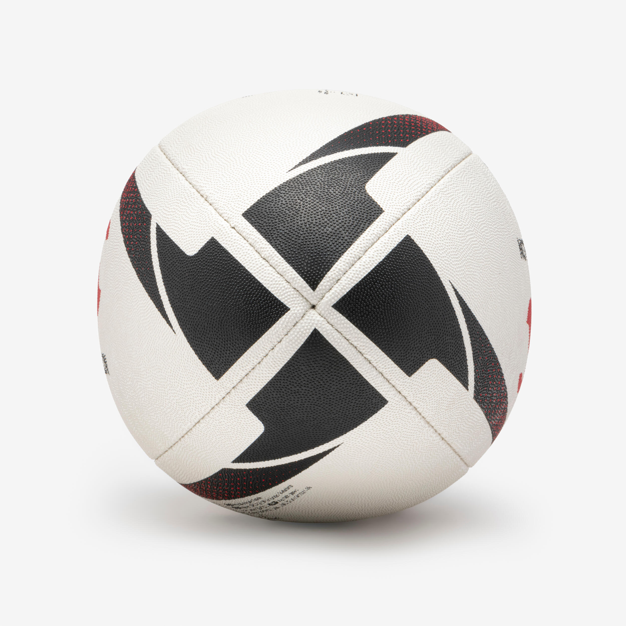Rugby Training Ball S3 - Black & Red