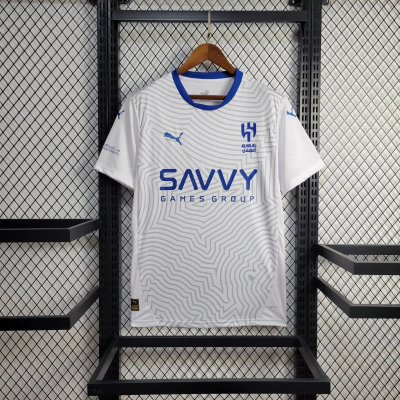 Al Hilal Away 24/25 Football team shirt jersey