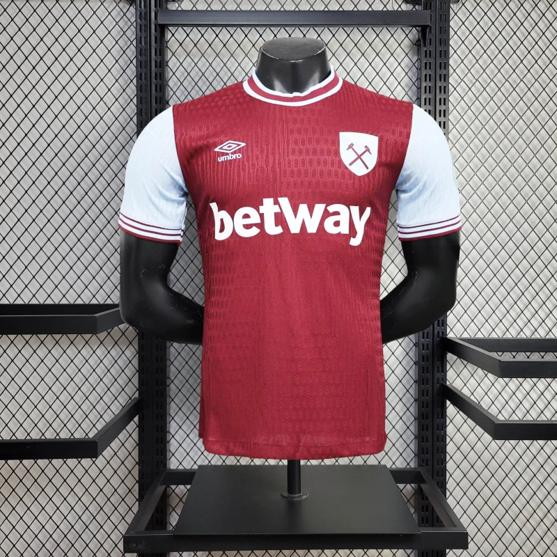 24/25 West Ham United Player Home Football Jersey
