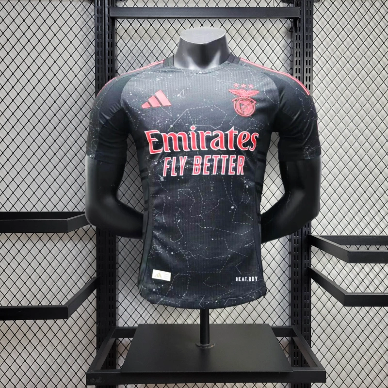 Benfica 2 away player 24/25 Football Team Shirt jersey