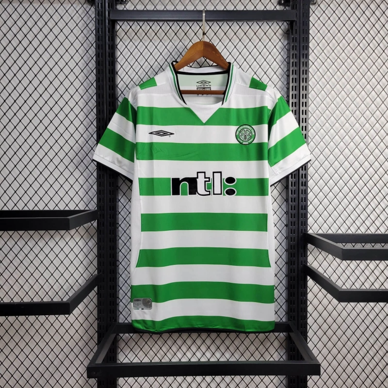 Celtic F.C. Home Retro 01/03 Football Team Shirt jersey
