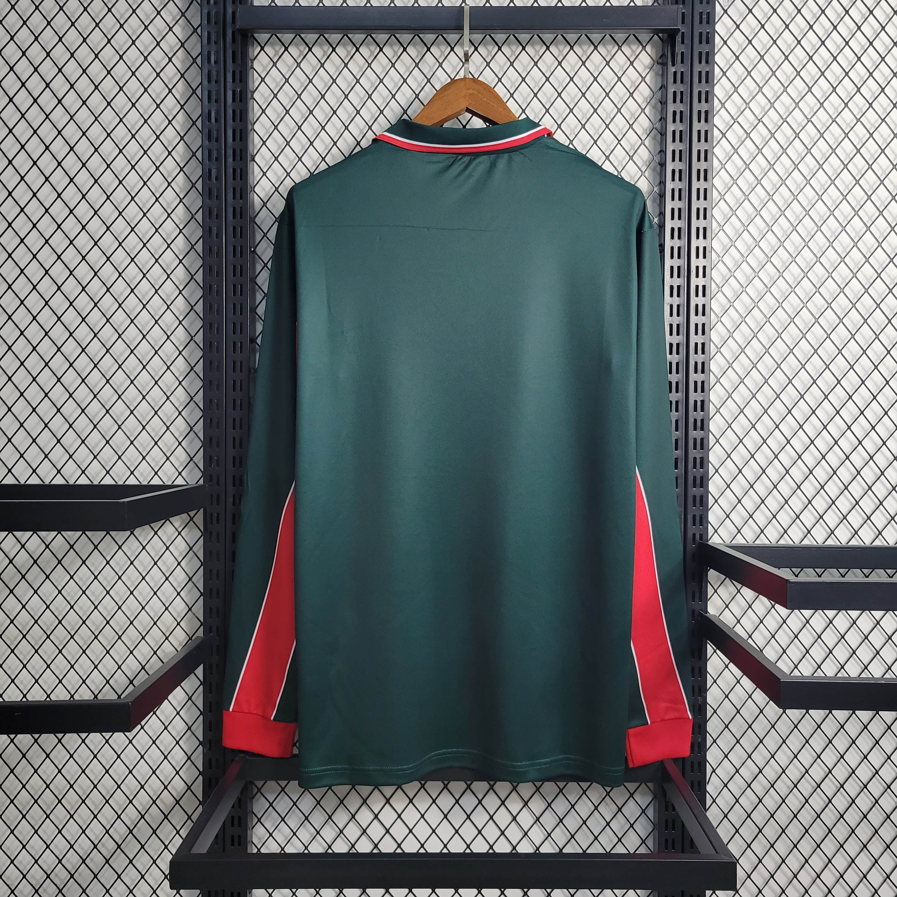 1998 Morocco Retro Long Sleeve Home Jersey