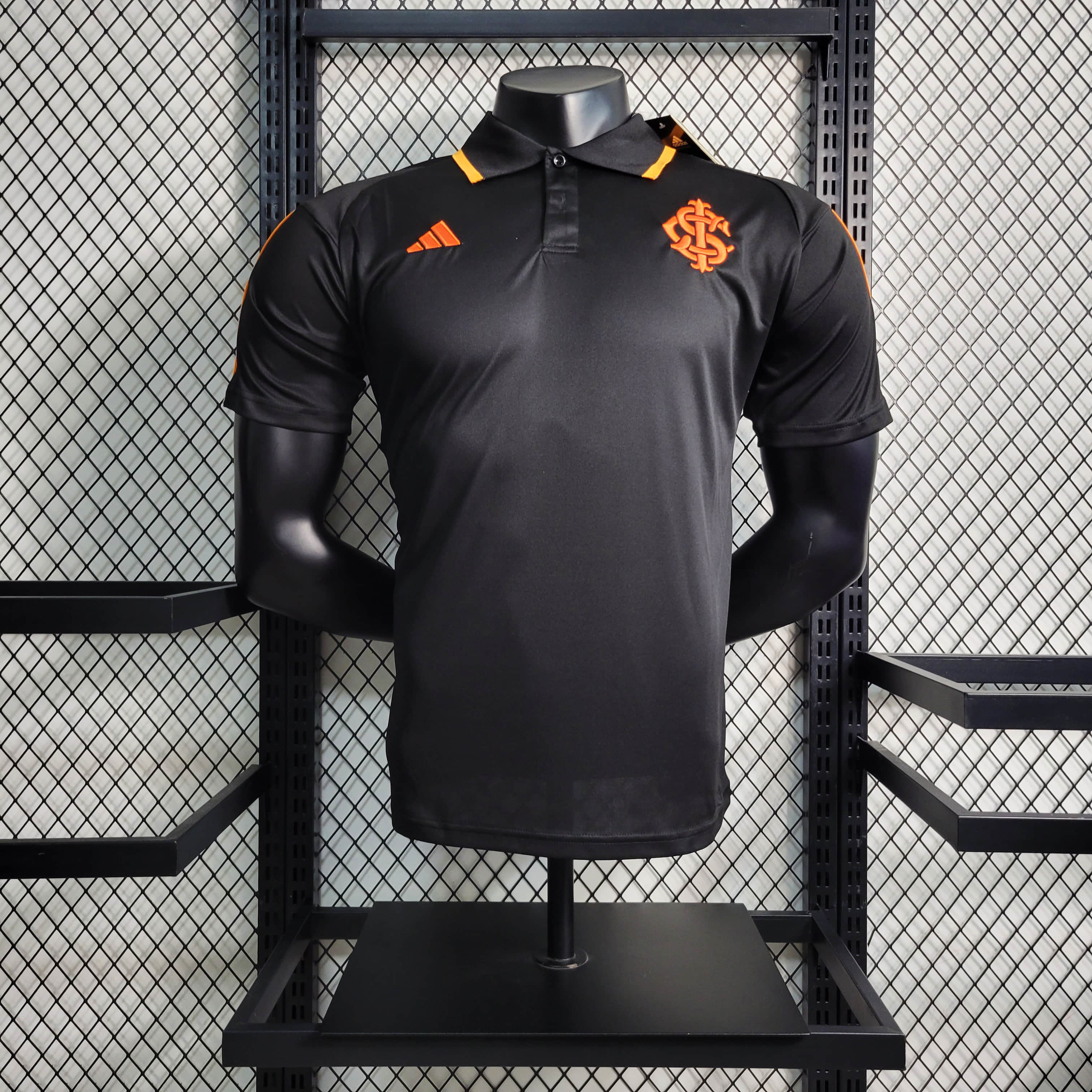 23/24 InternaCional Black Polo Size S-XXL