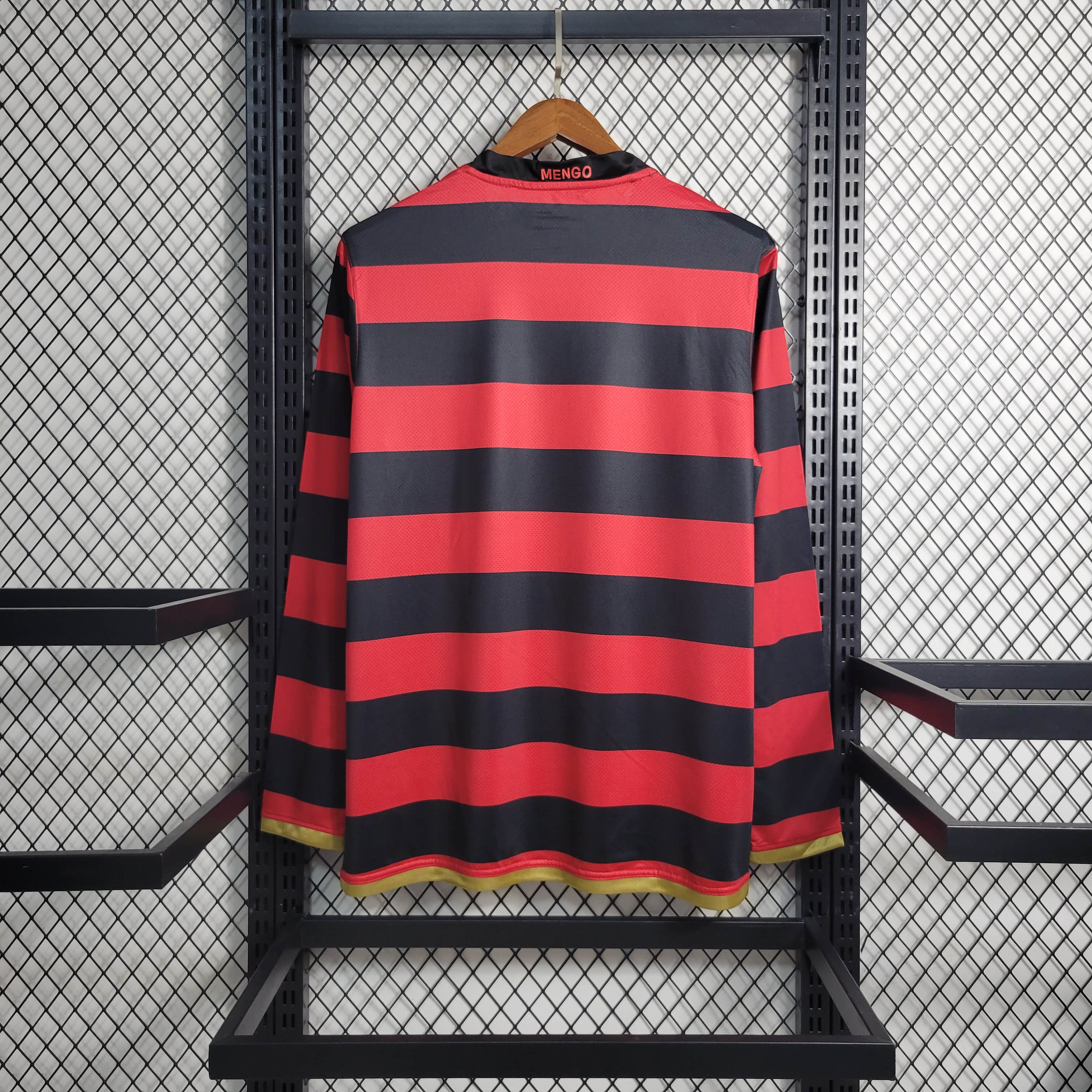 Retro 2009 Flamengo Home Long Sleeve Size S-4XL