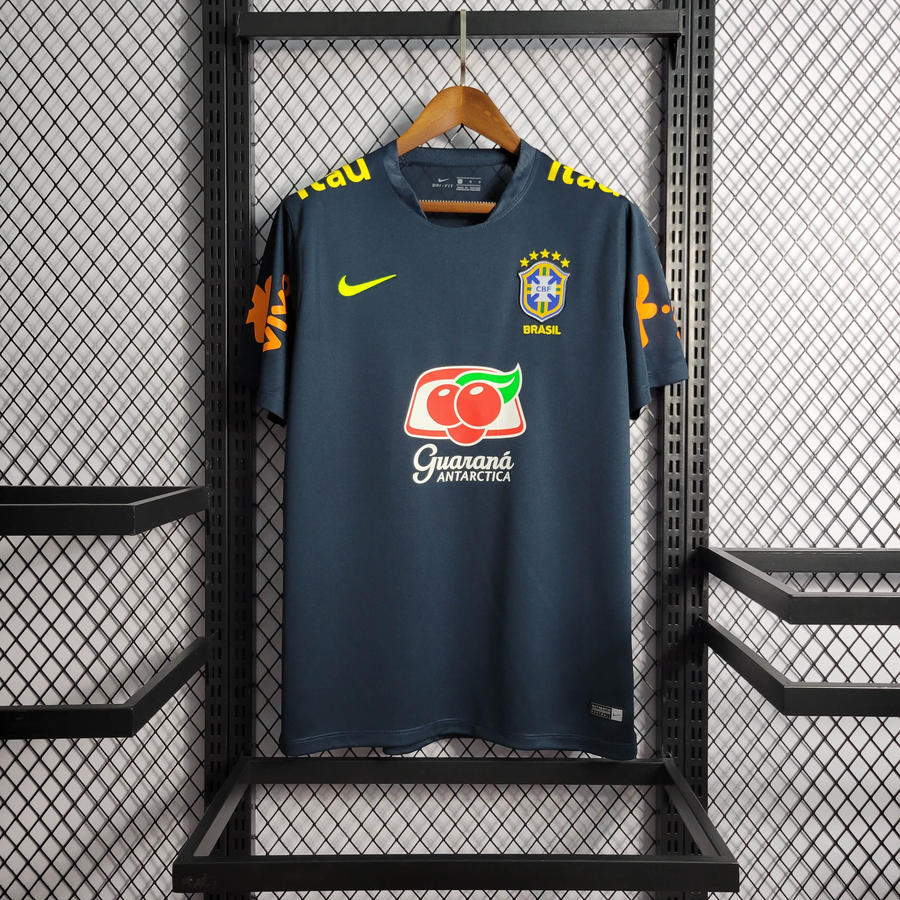21/22 Brazil Dark Green Training Suit Jersey