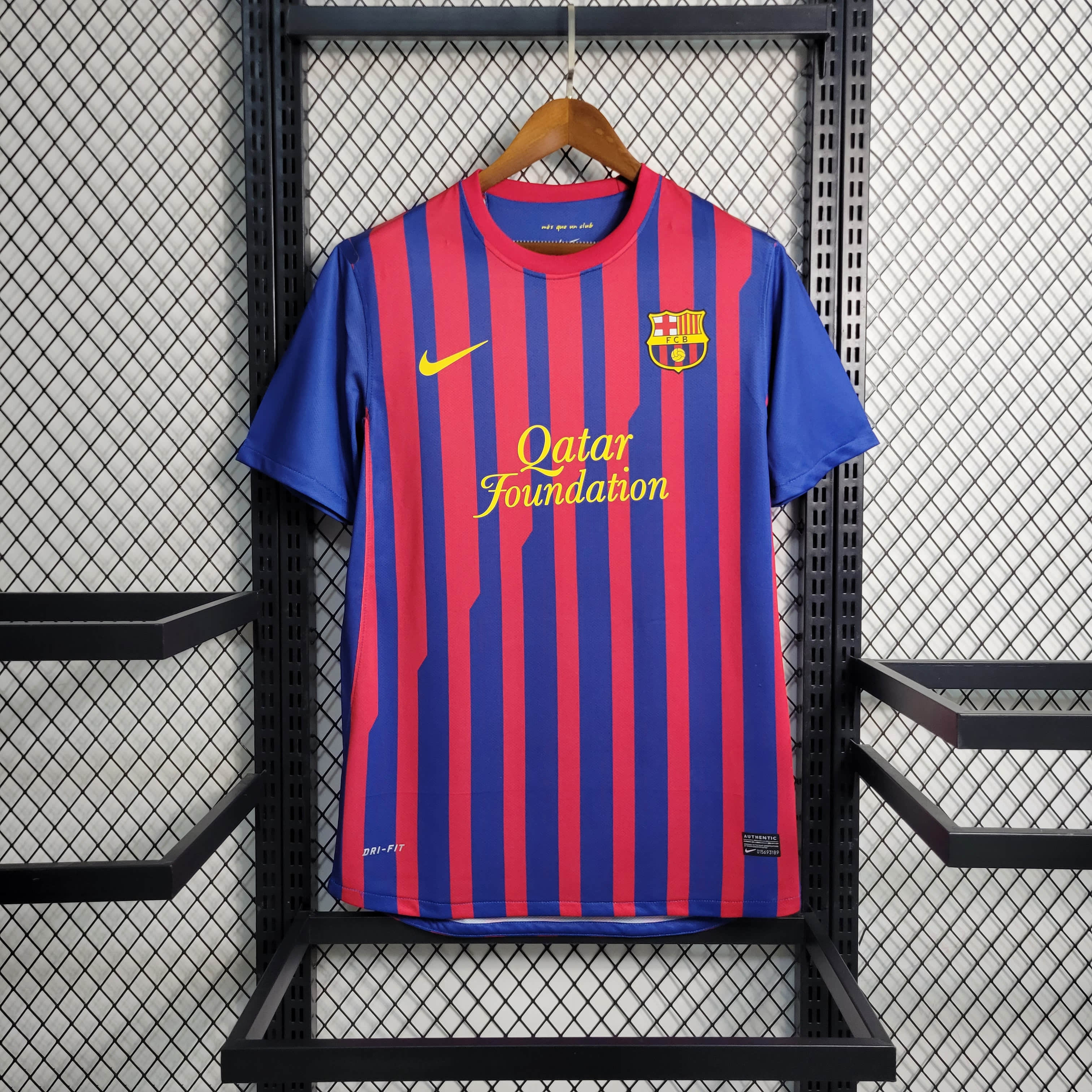11/12 Retro Barcelona Home Jersey