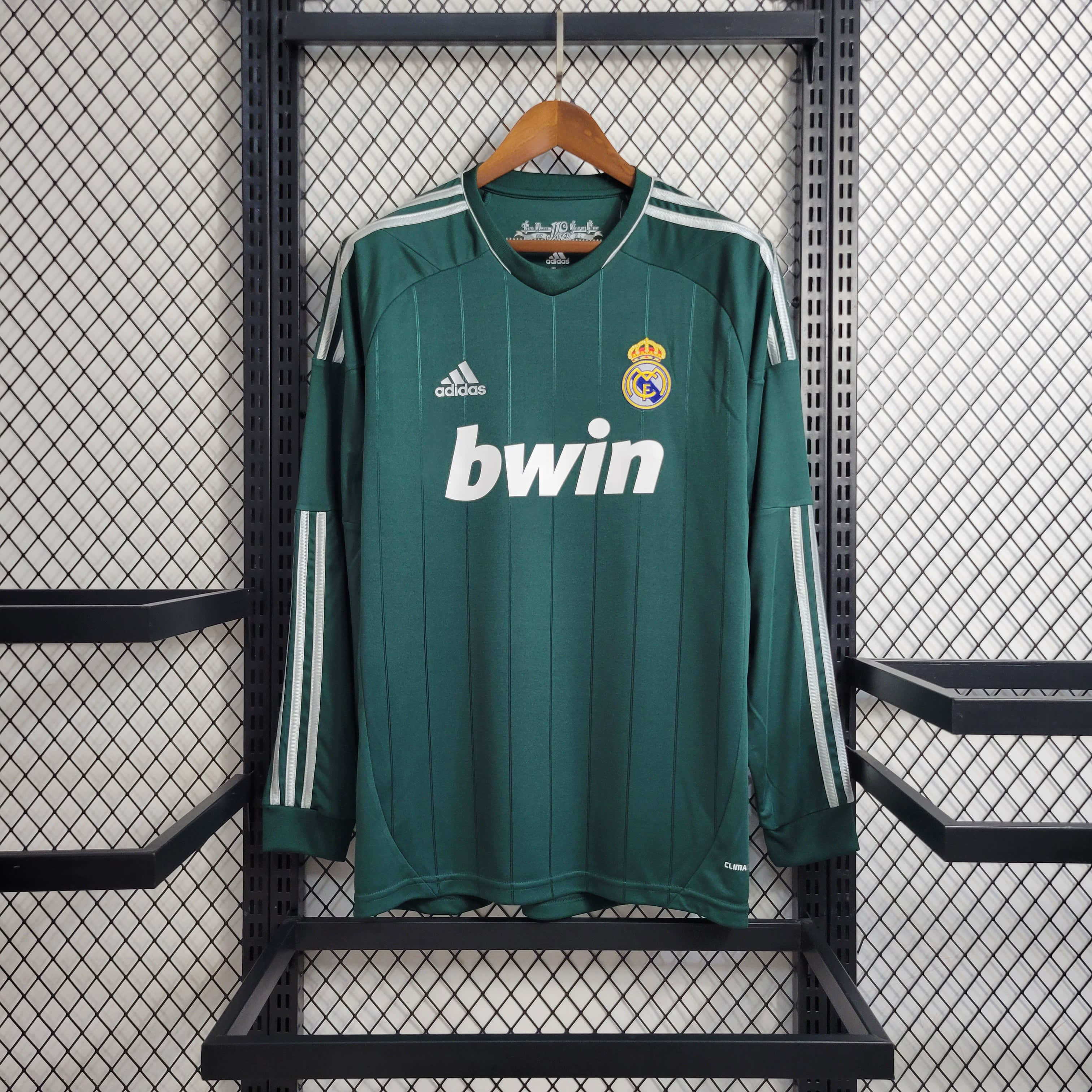 10/11 Retro Real Madrid Goalkeeper Home Jersey