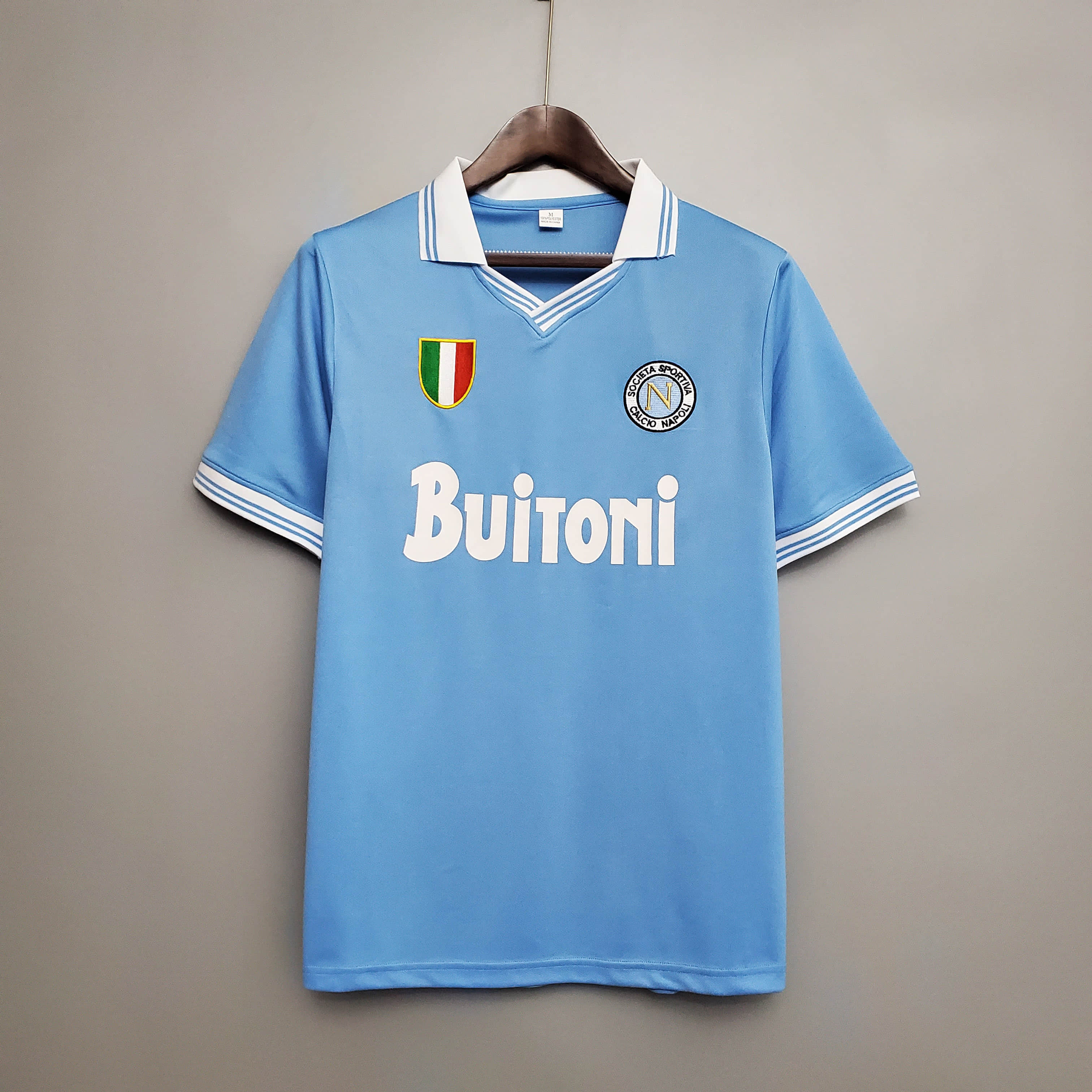 86/87 Retro Napoli Home Jersey