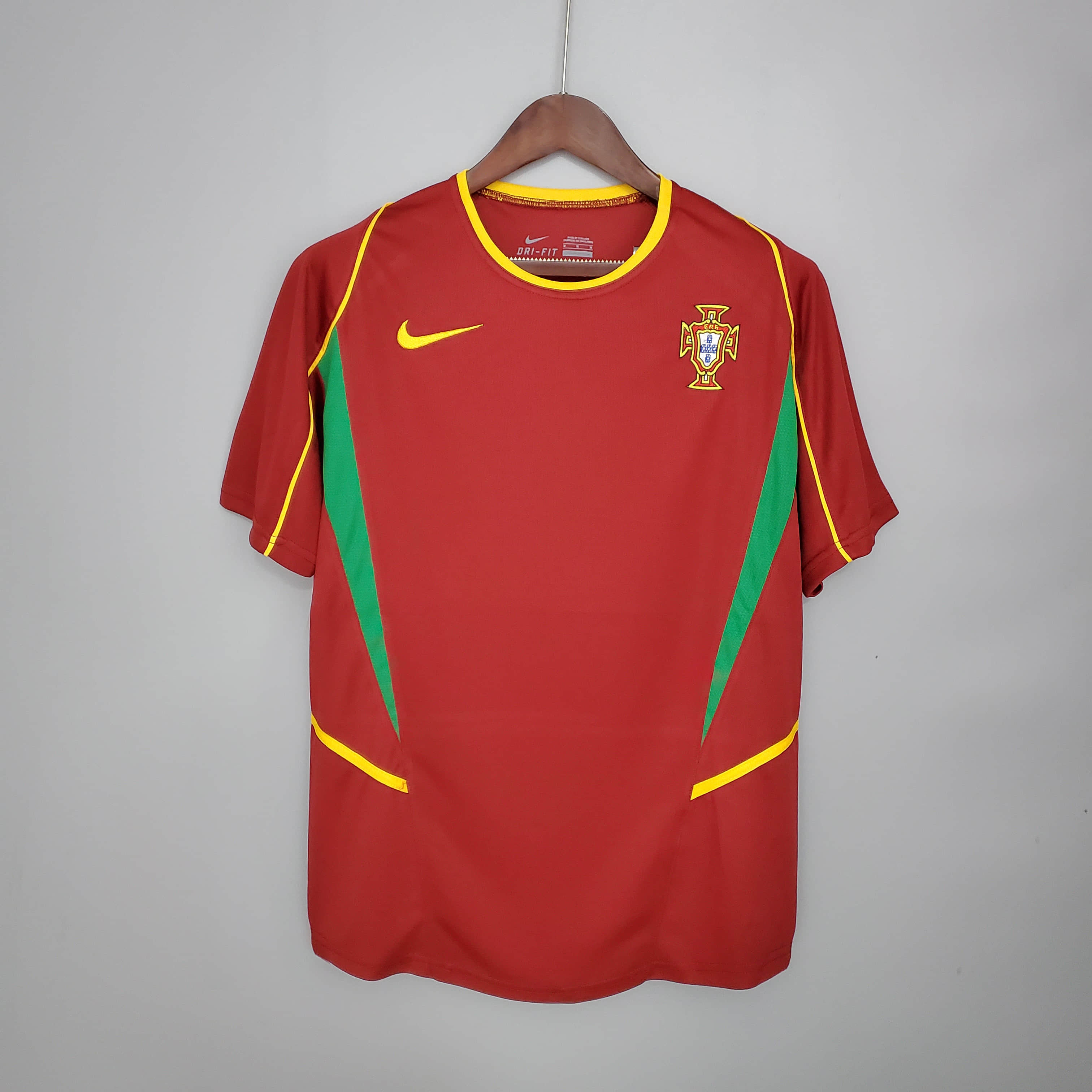 2002 Retro Portugal Home Jersey
