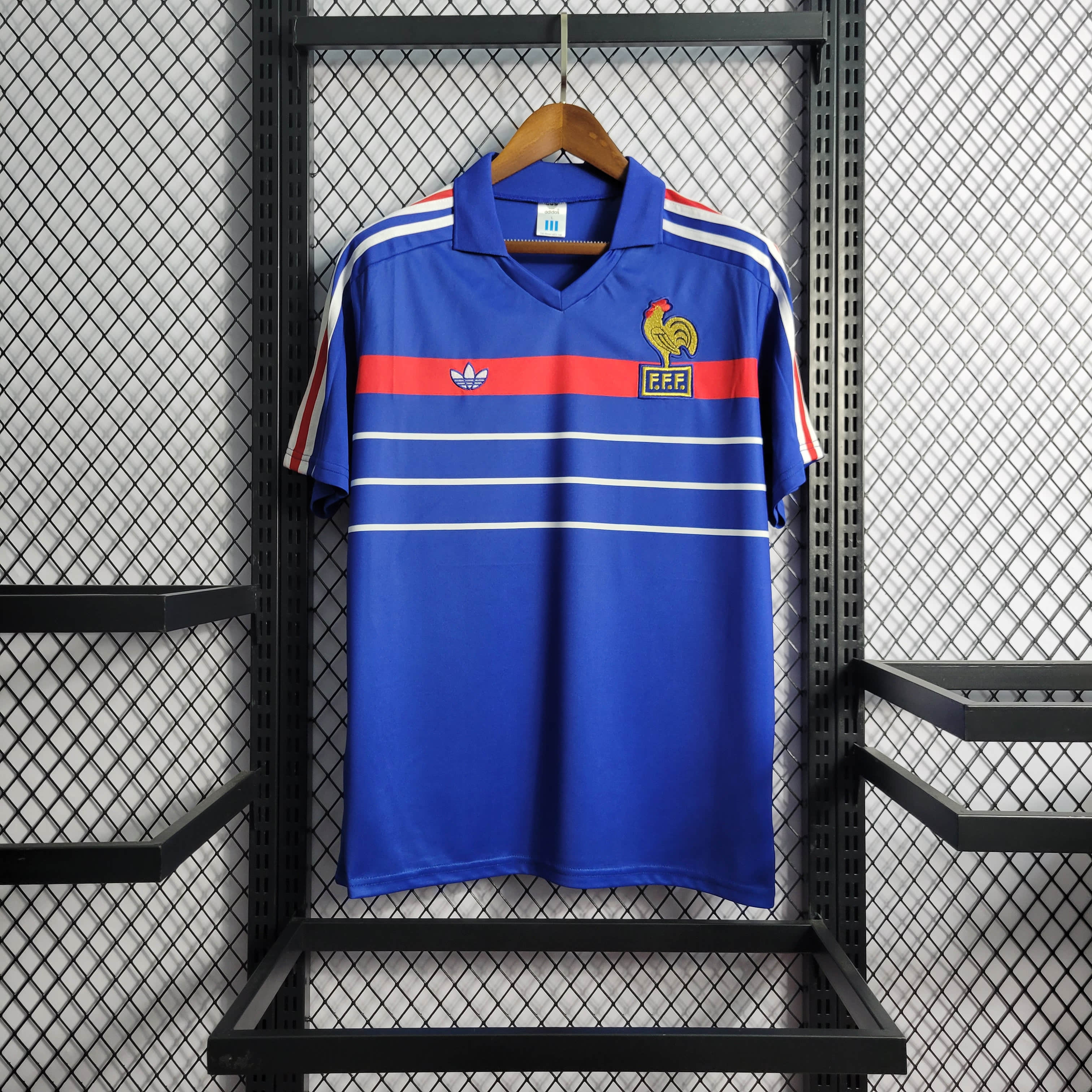 84 Retro France Home Jersey