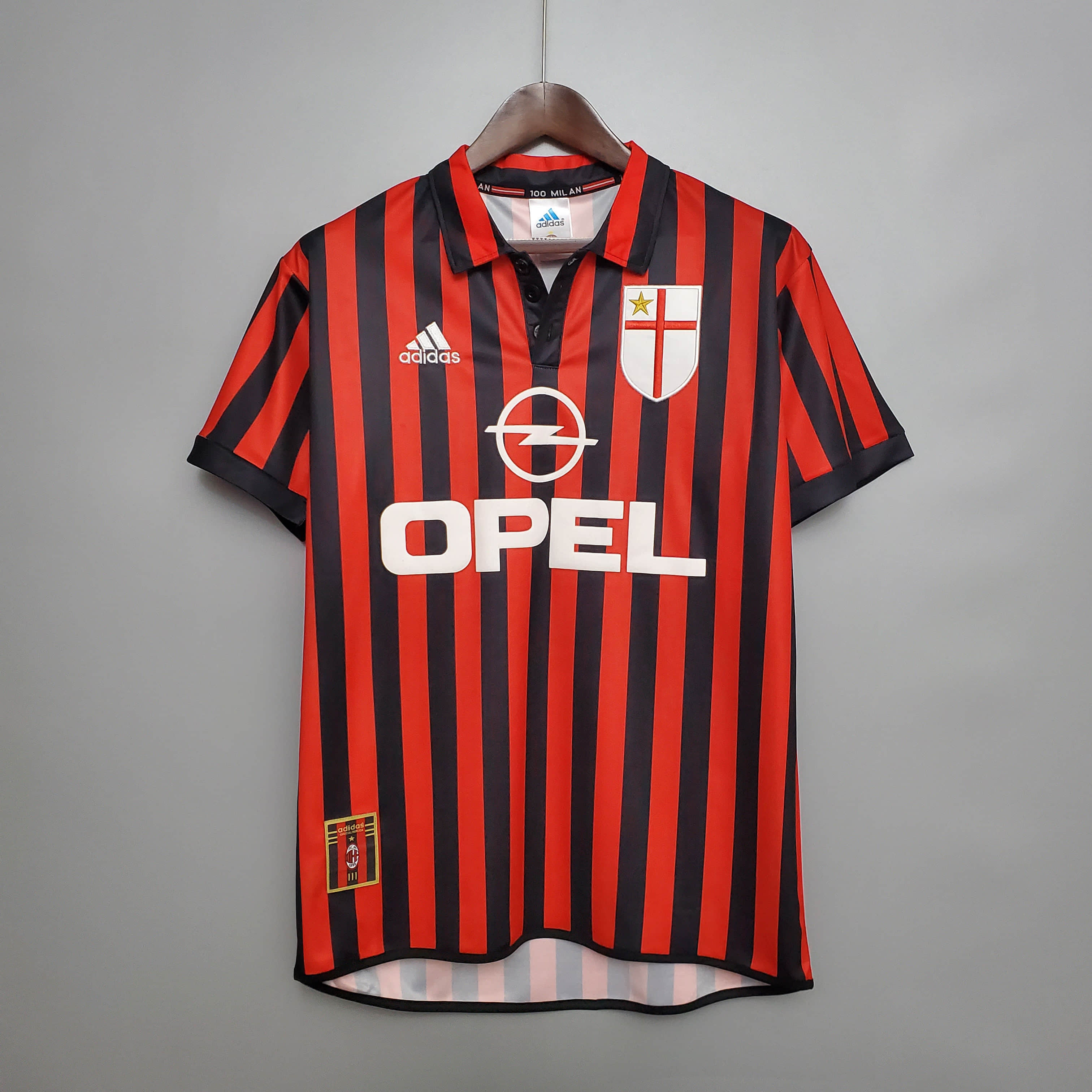 99/00 Retro AC Milan Centenary Home Jersey
