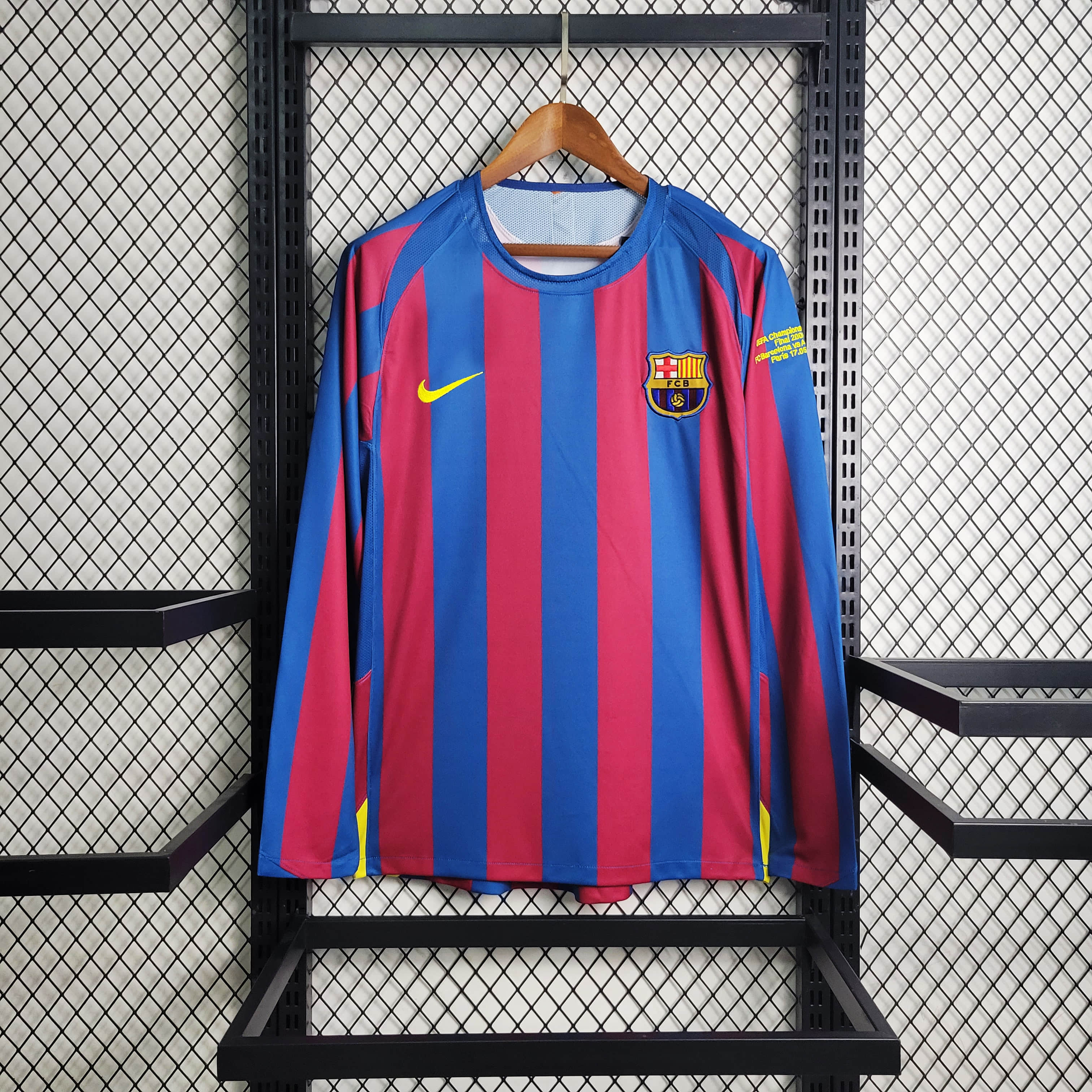 05/06 Retro Barcelona Home Long Sleeve Jersey