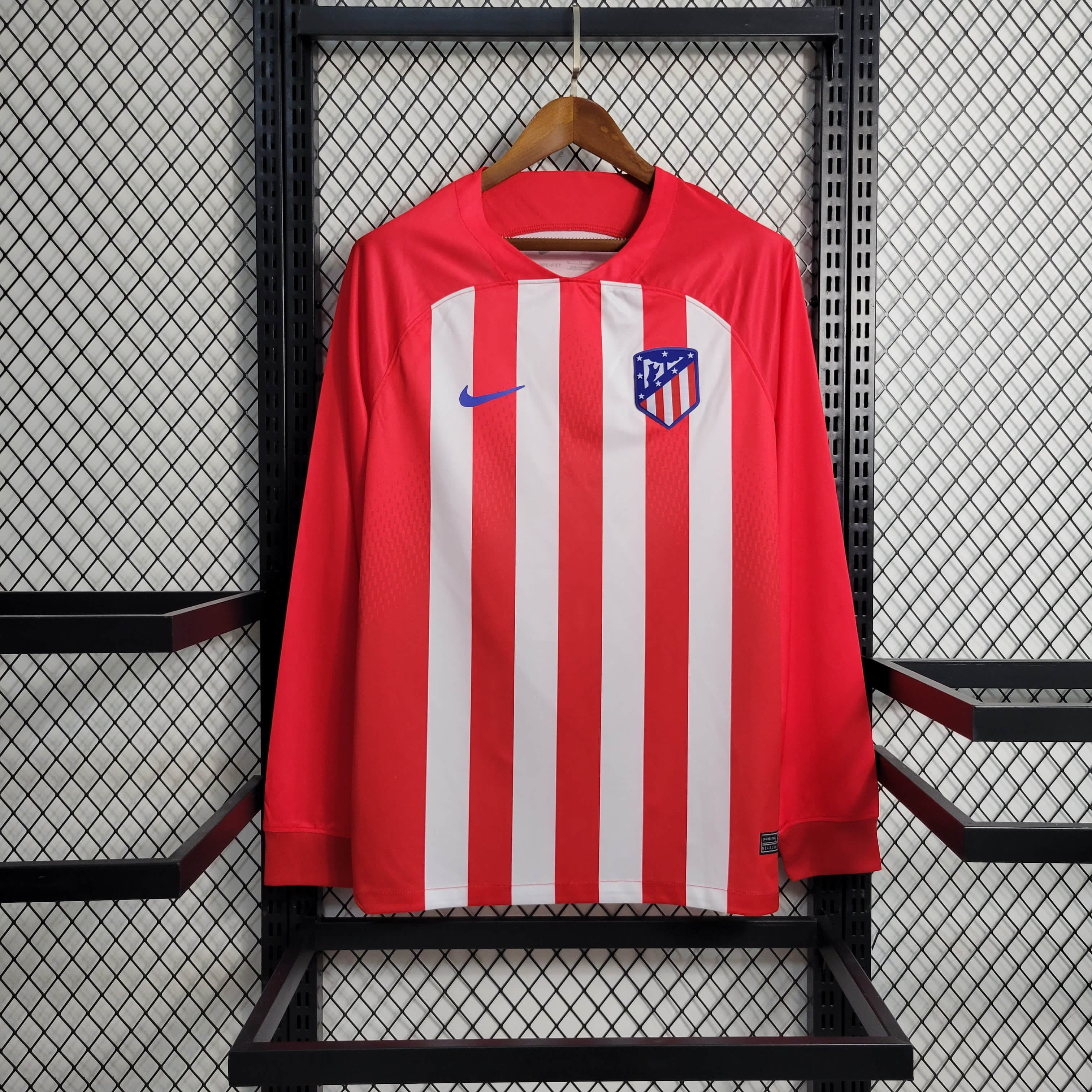 23/24 Atletico Madrid Home Long Sleeve
