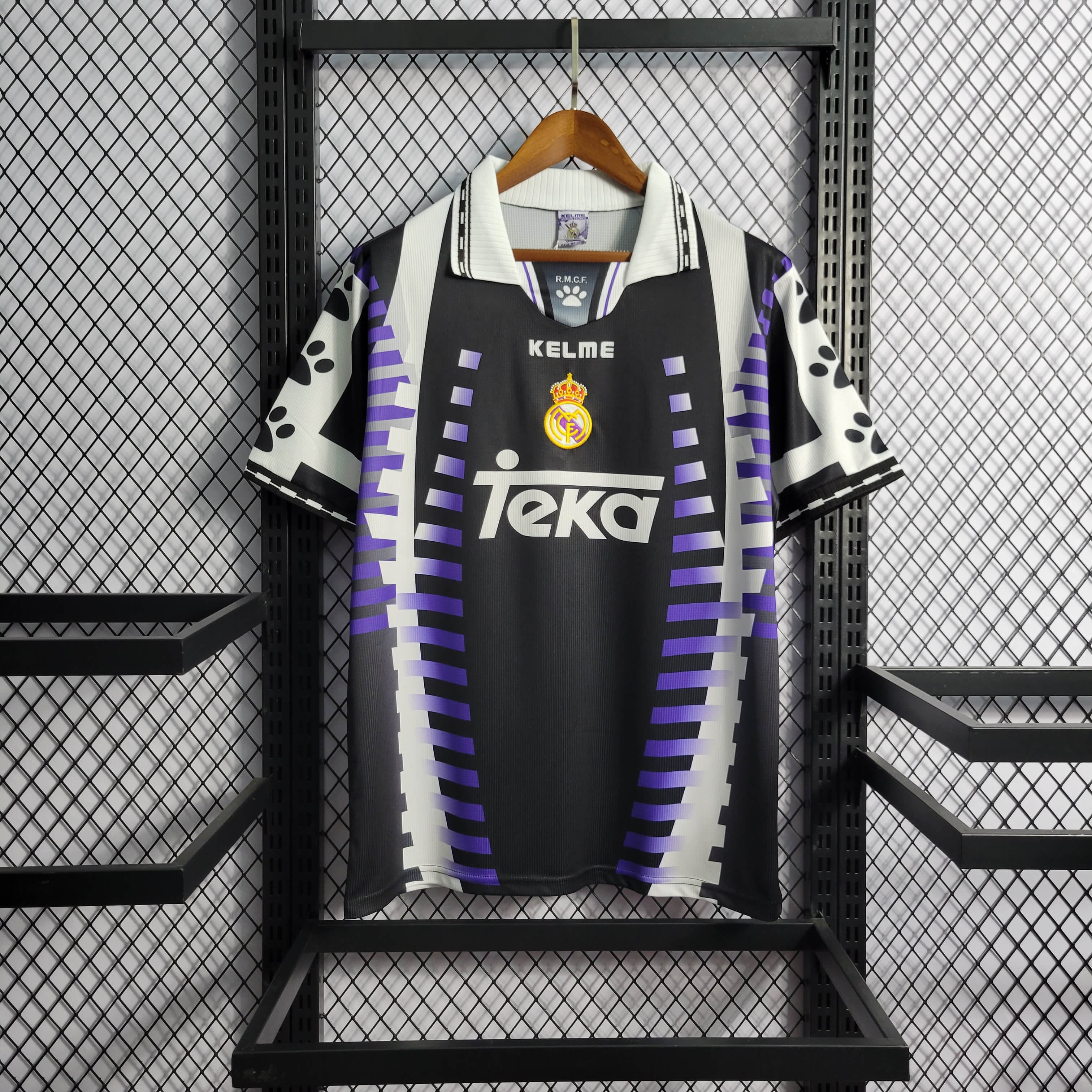 Retro 97/98 Real Madrid 2 away S2XL