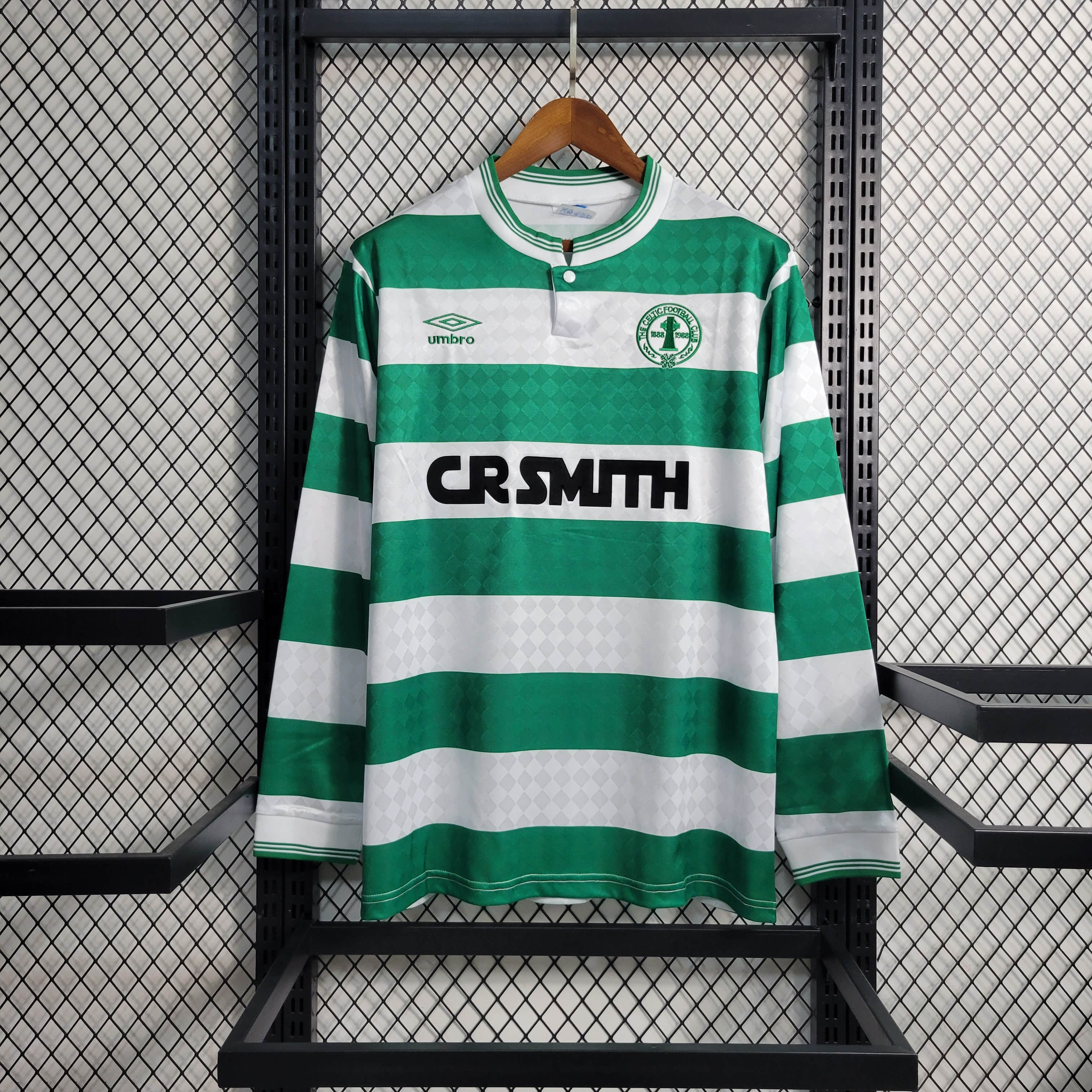 Retro 1987/88 Celtic F.C. Home Long Sleeve Size S-XXL