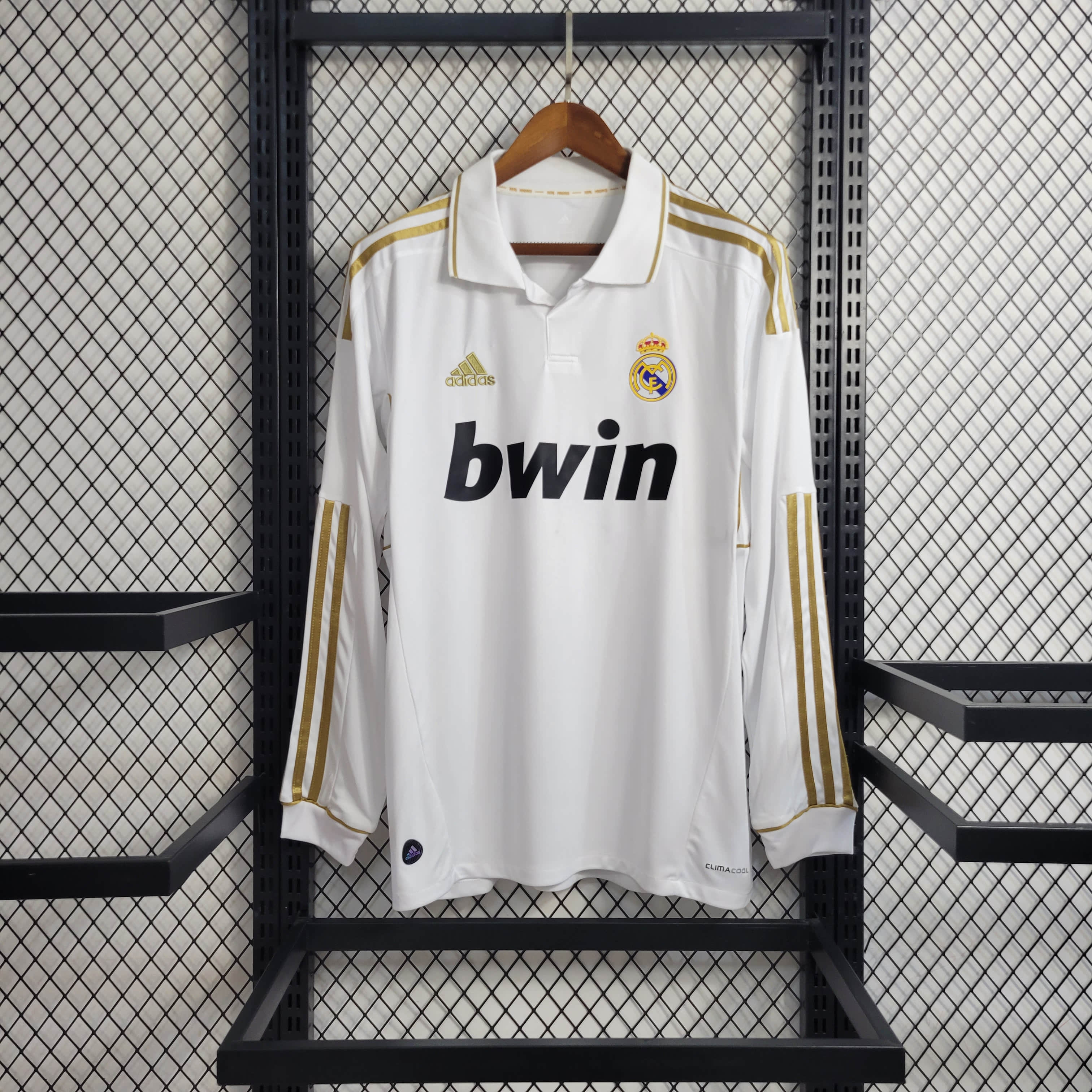 11/12 Retro Real Madrid Home Jersey