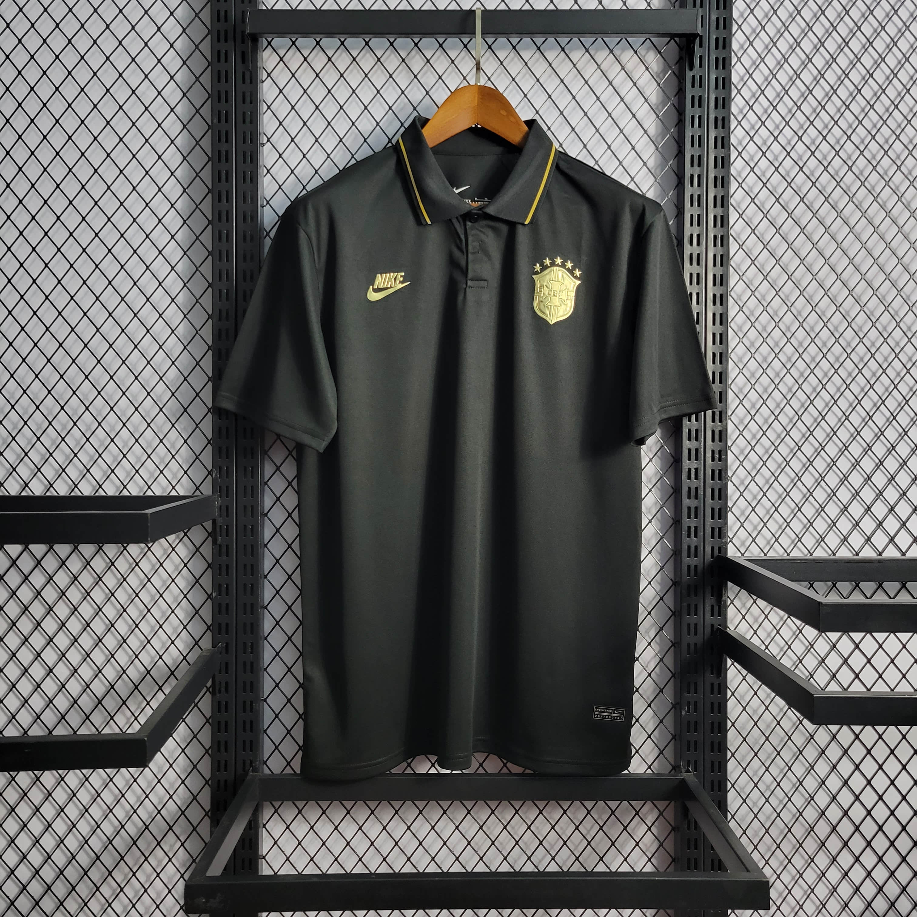 22/23 Brazil POLO Gold Jersey