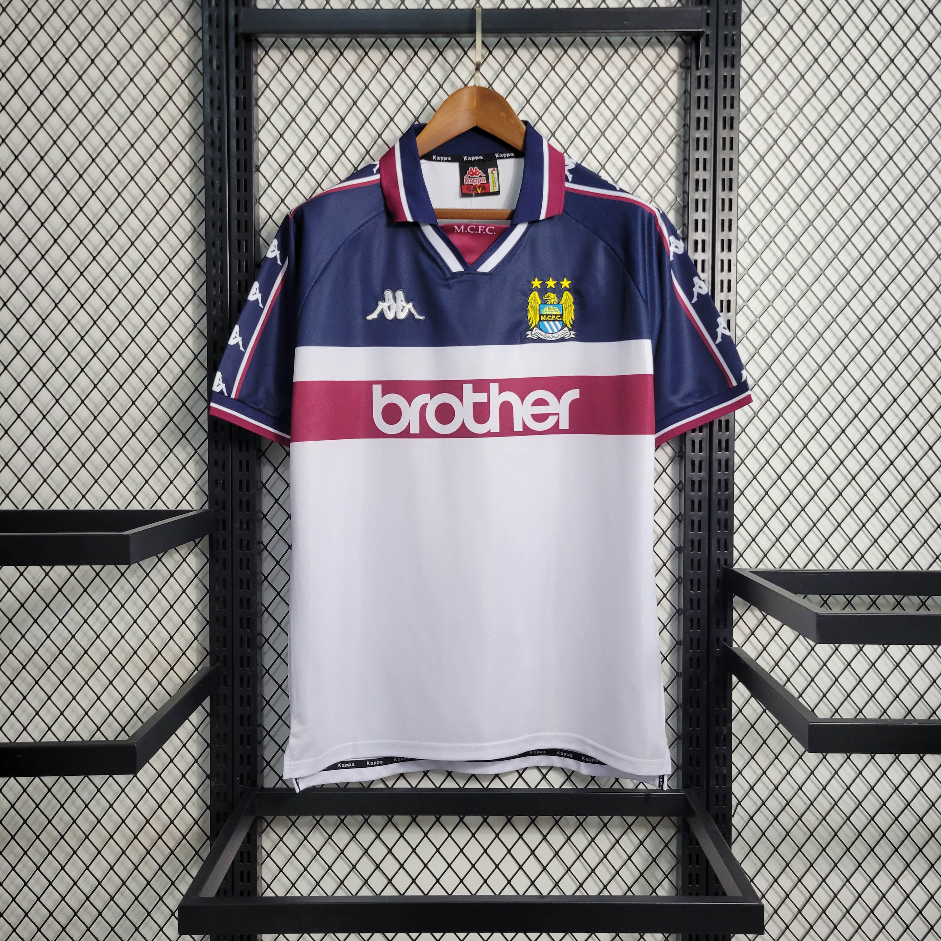 97/98 Retro Manchester City Away Jersey