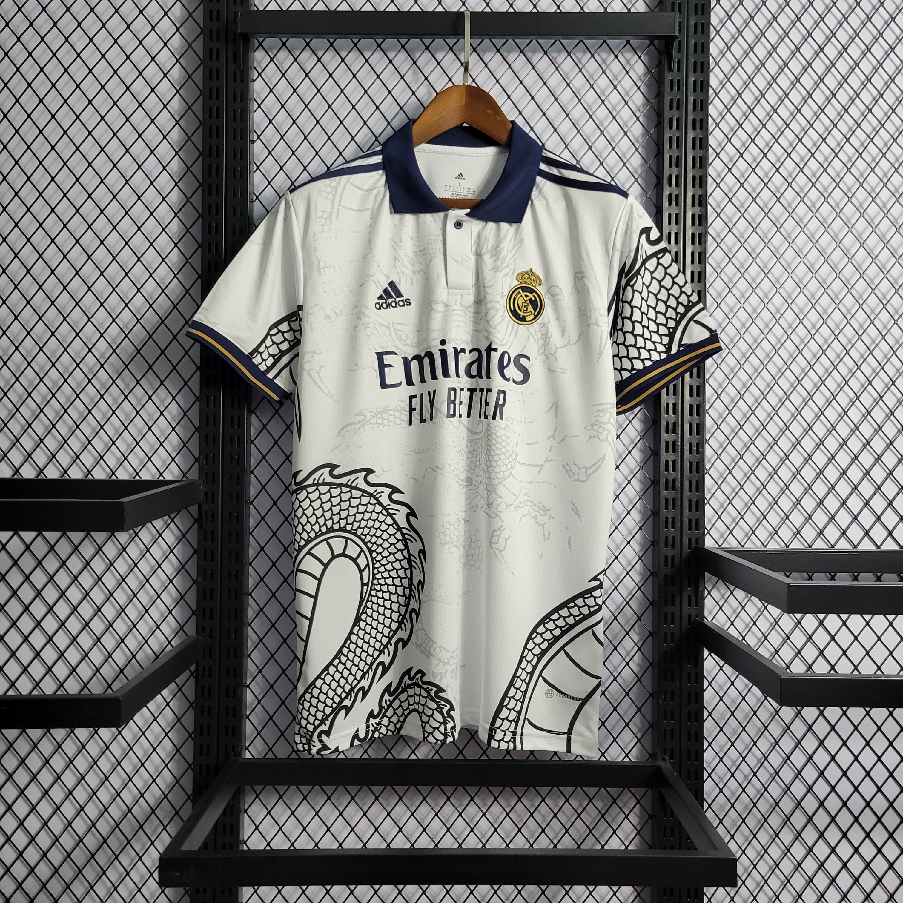 22/23 Real Madrid Chinese Dragon White Jersey