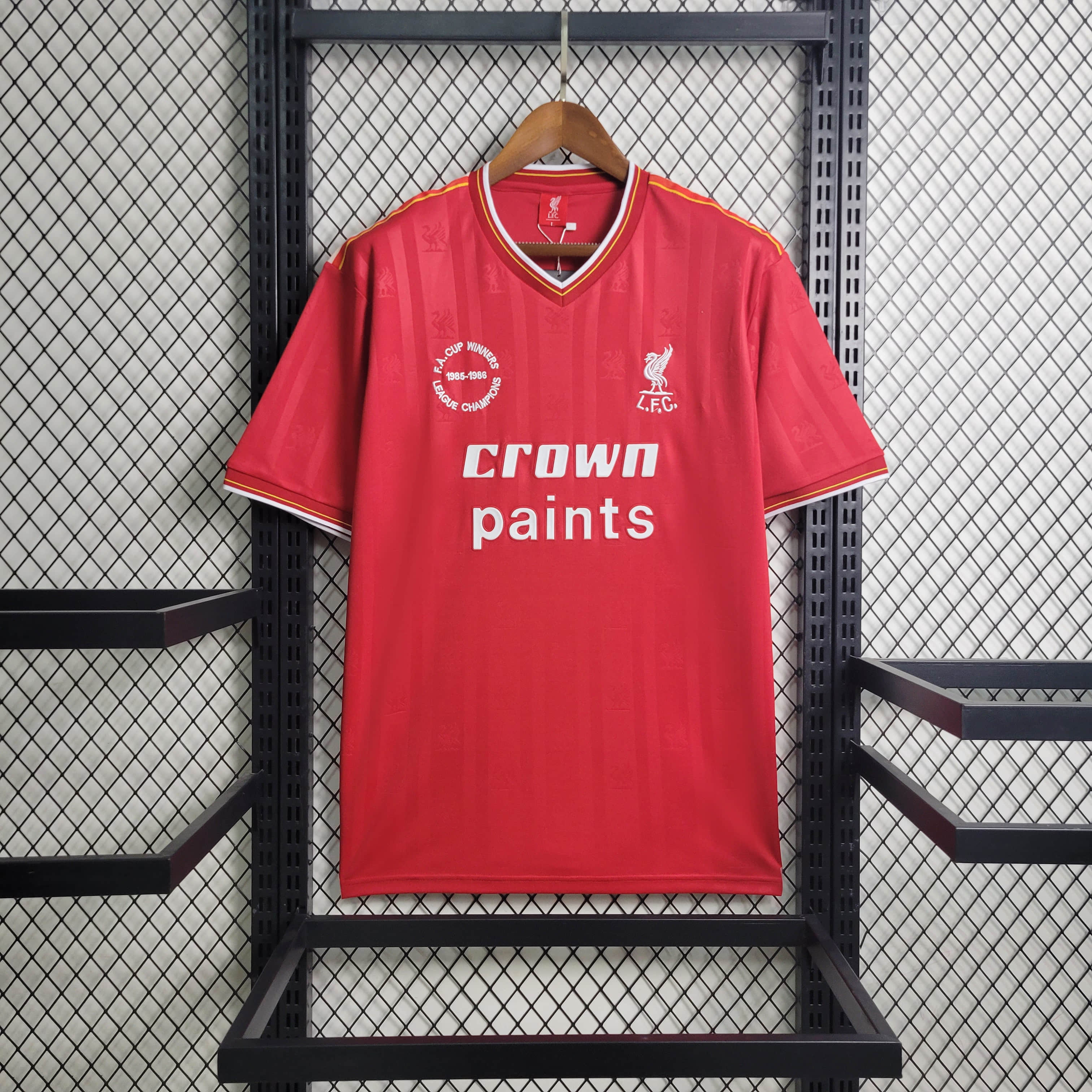85/86 Retro Liverpool Home Jersey