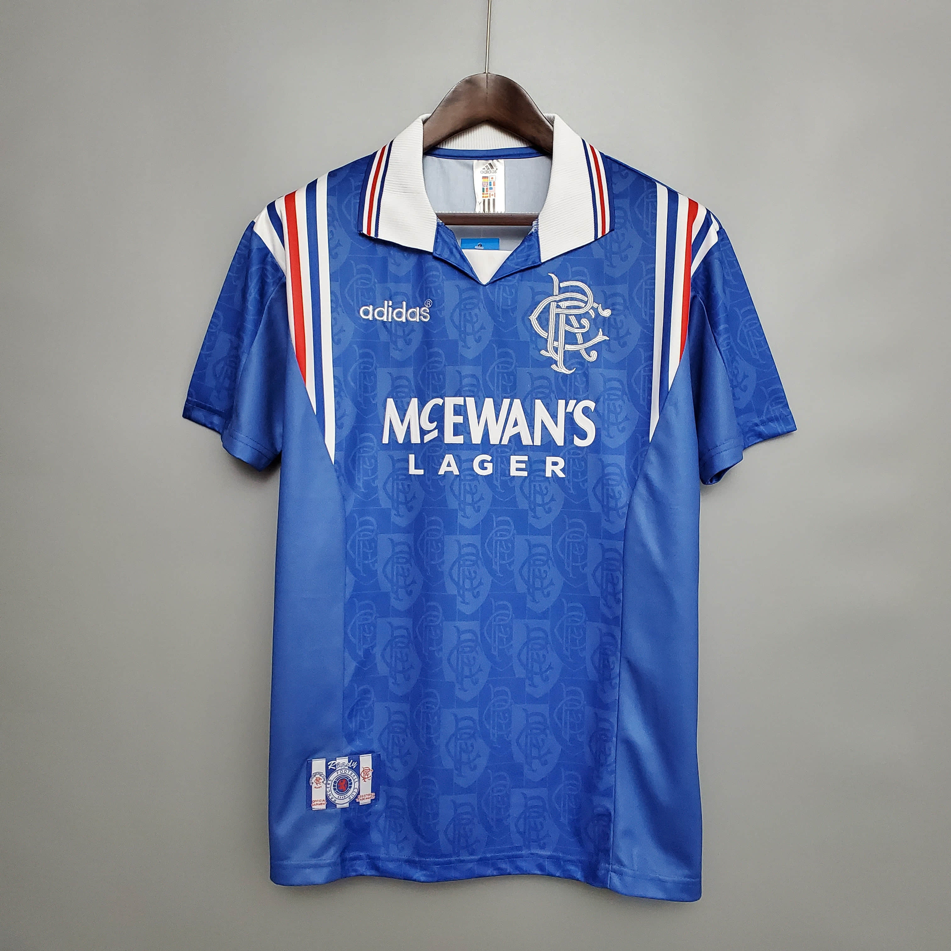 Retro 96/97 Rangers Football Club home S-XXL