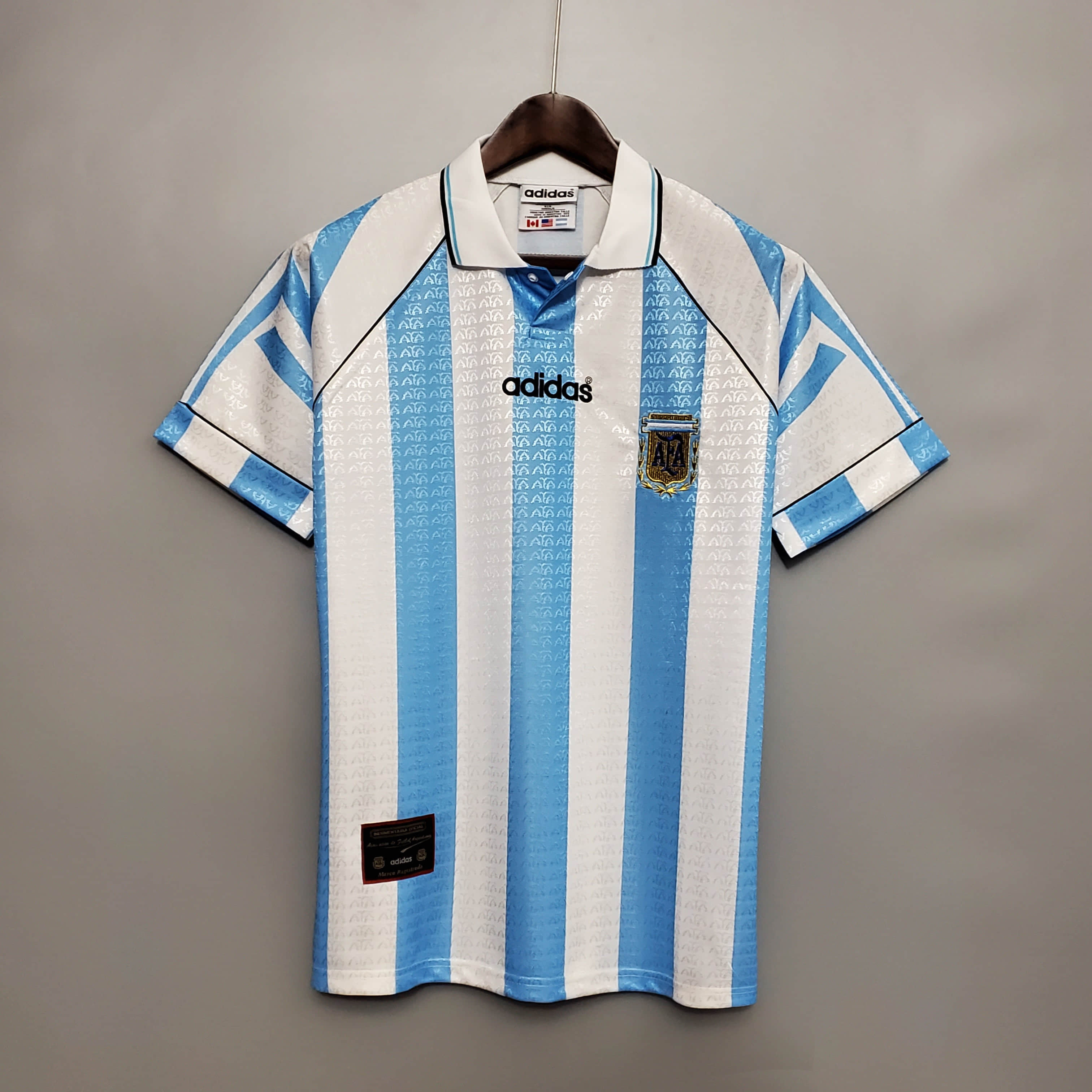1996 Argentina Retro Home Jersey