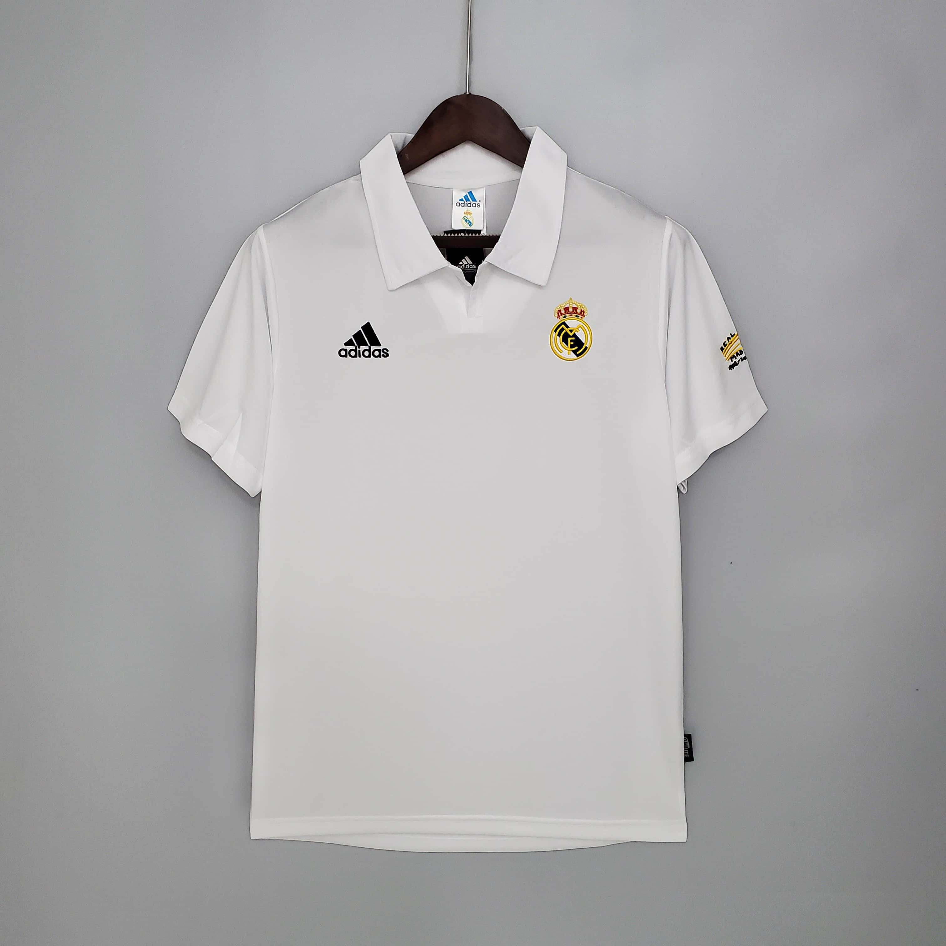 02/03 Retro Real Madrid Champions League Home Jersey