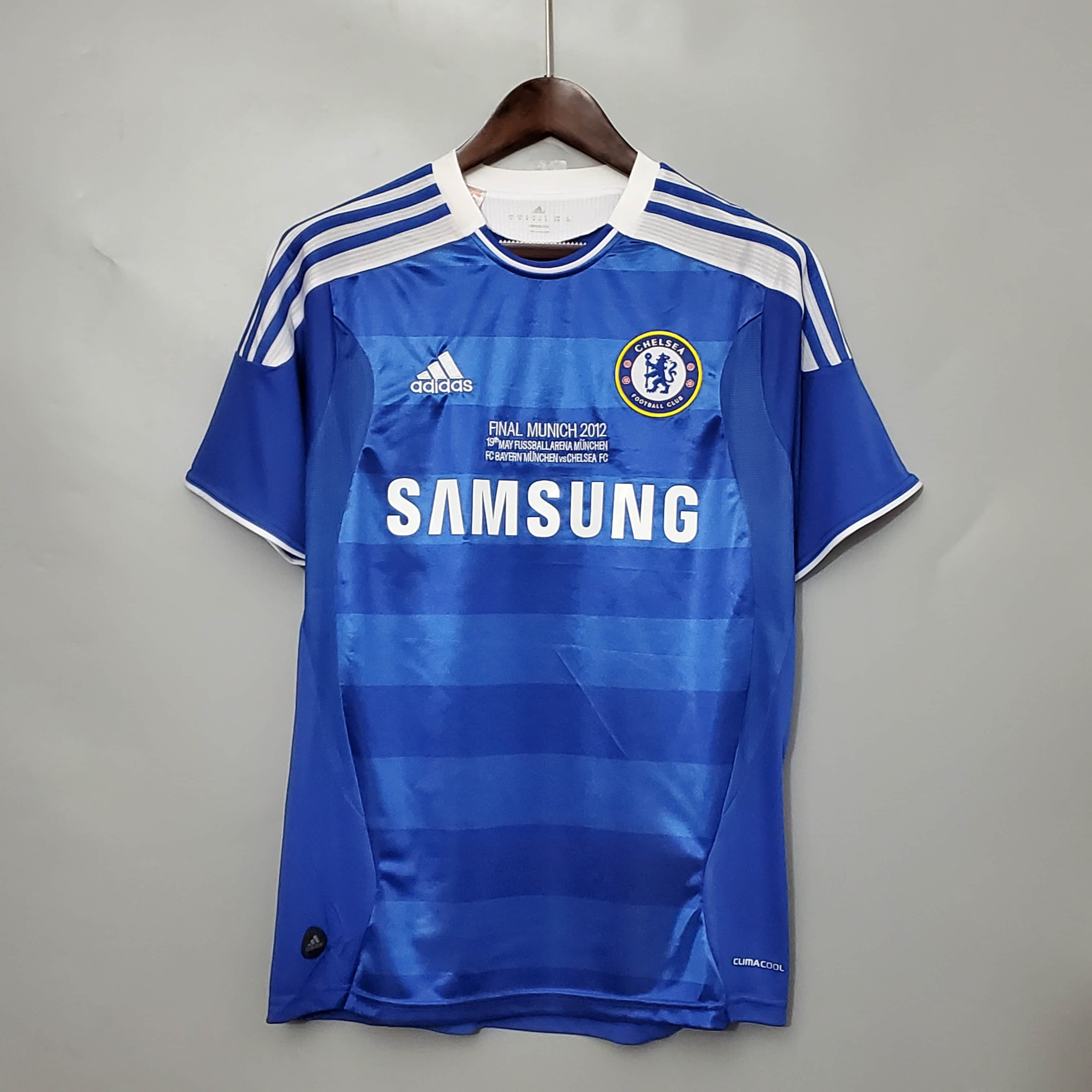 2012 Retro Chelsea Champions Home Jersey