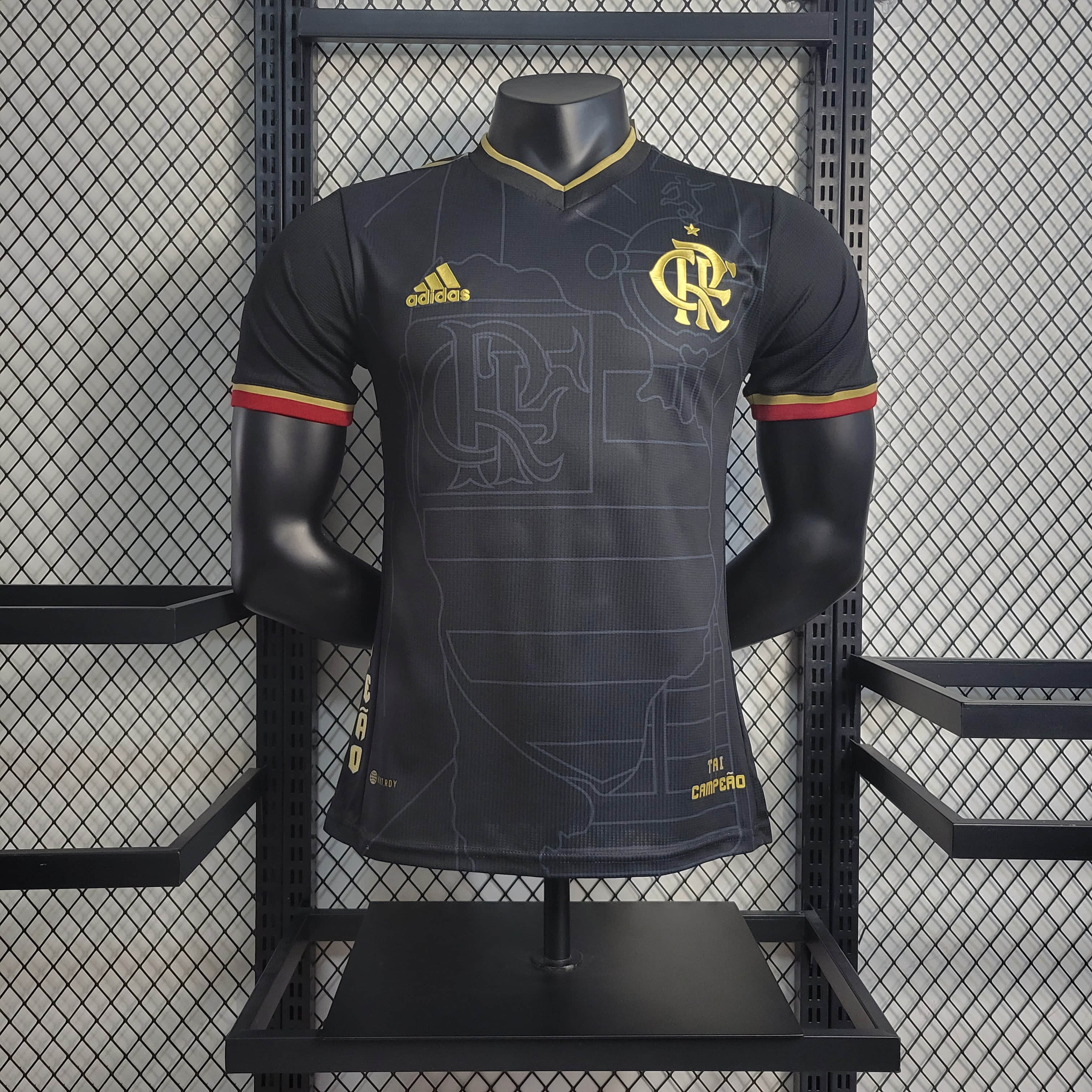 22/23 Player Flamengo Championship Black Size S-XXL
