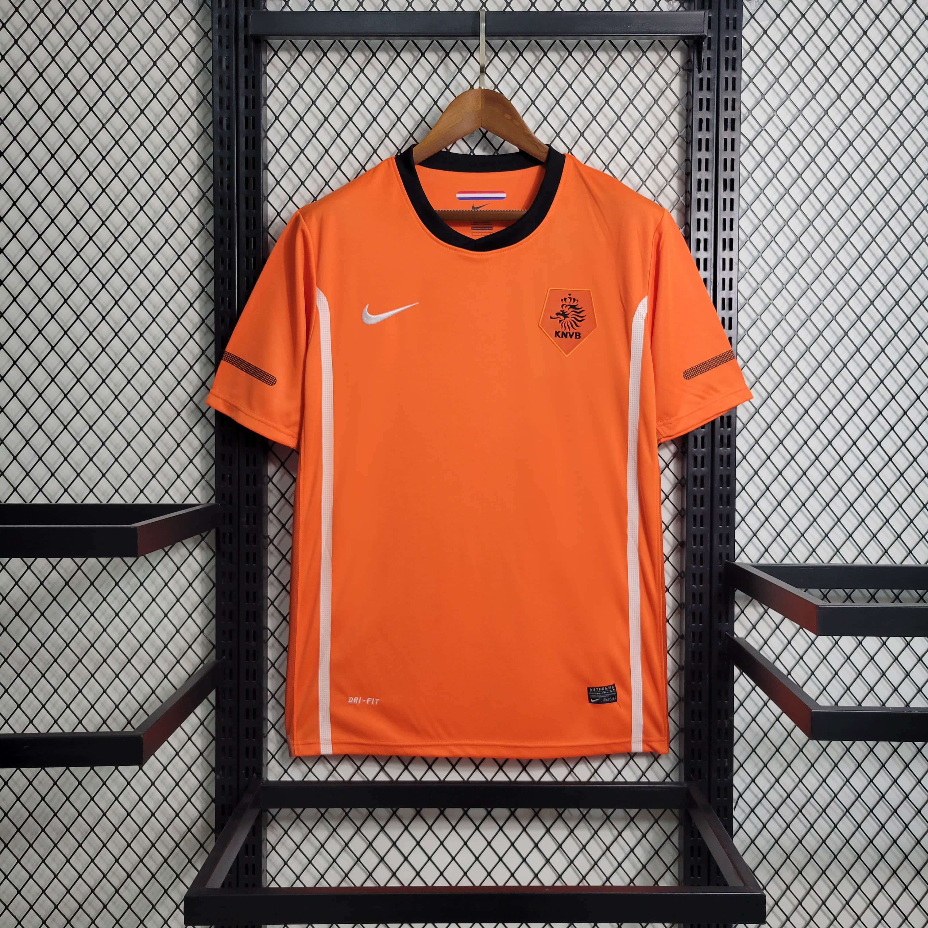 2010 Retro Netherlands Home Jersey