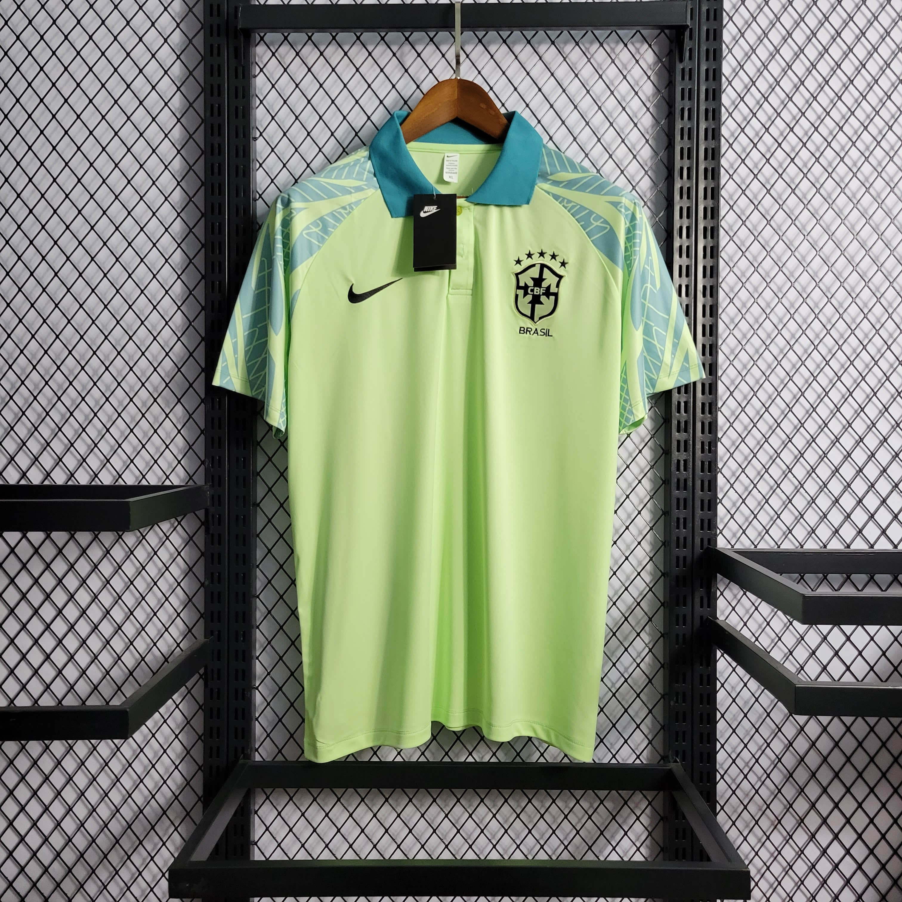22/23 POLO Brazil Grass Green Jersey