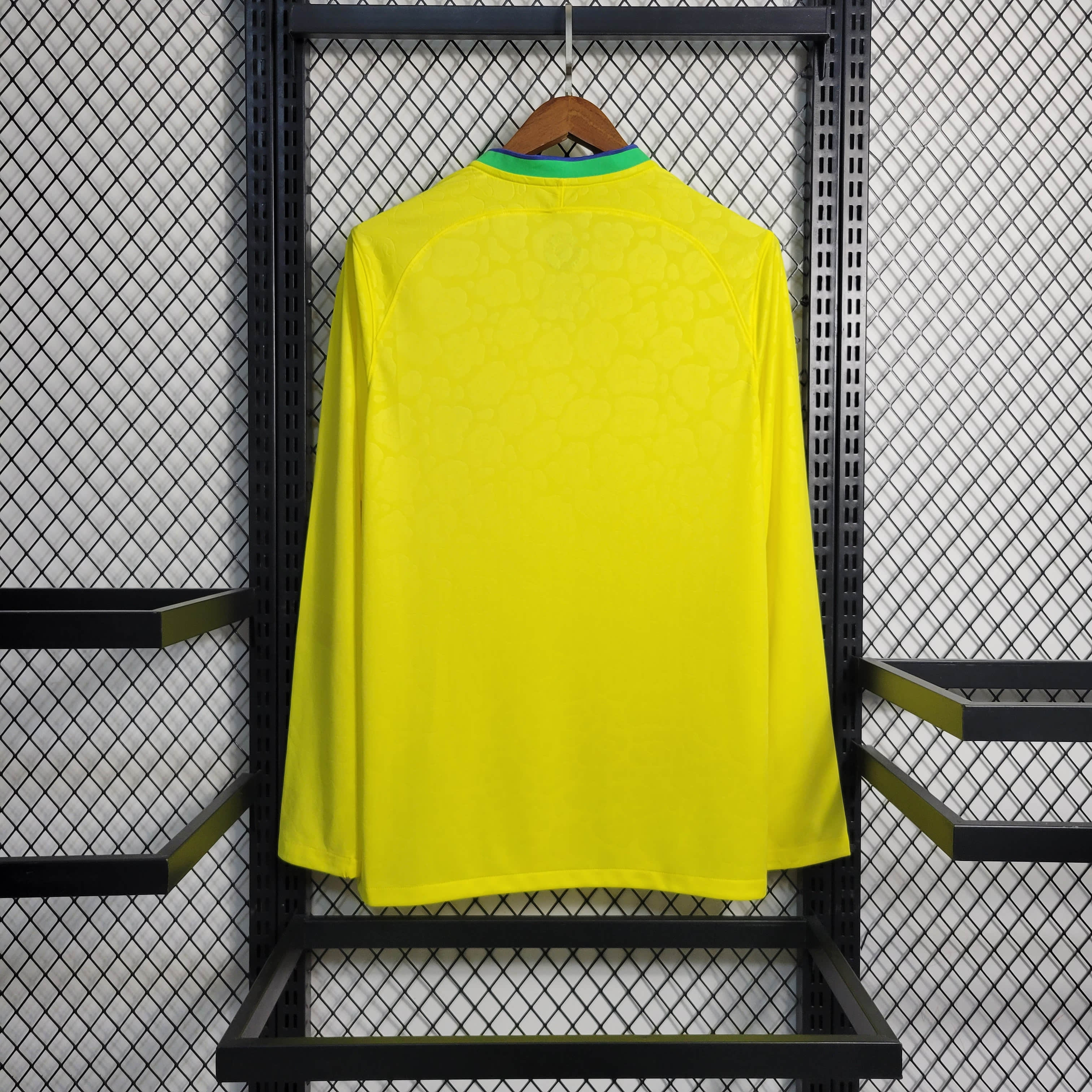 2022 Brazil Home Long-Sleeve Jersey