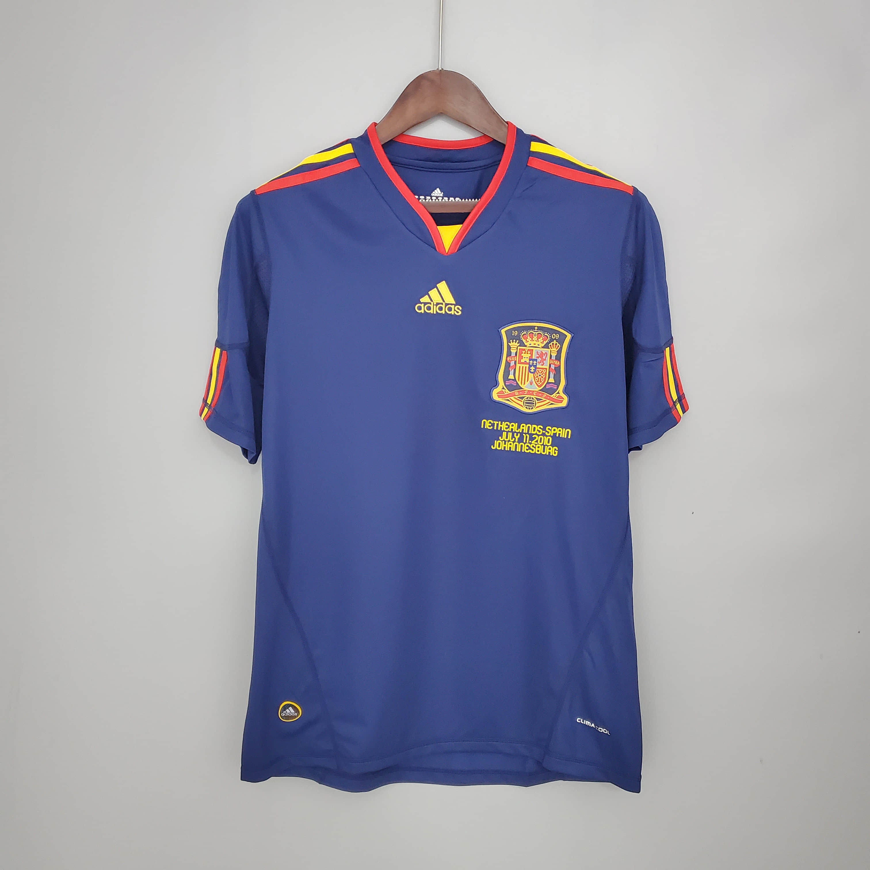 2010 Retro Spain Away Jersey