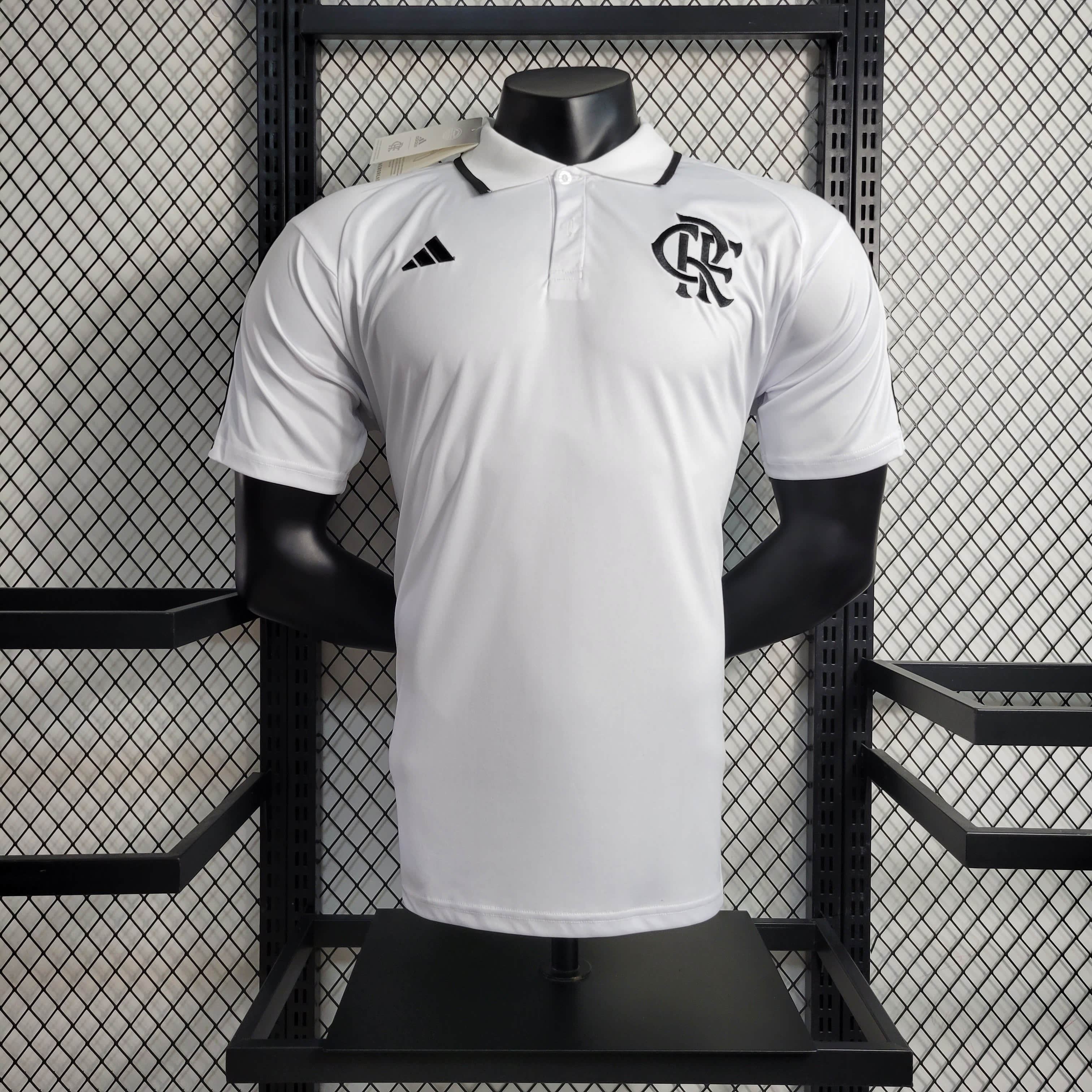 23/24 POLO Flamengo White Training Suit Size S-XXL
