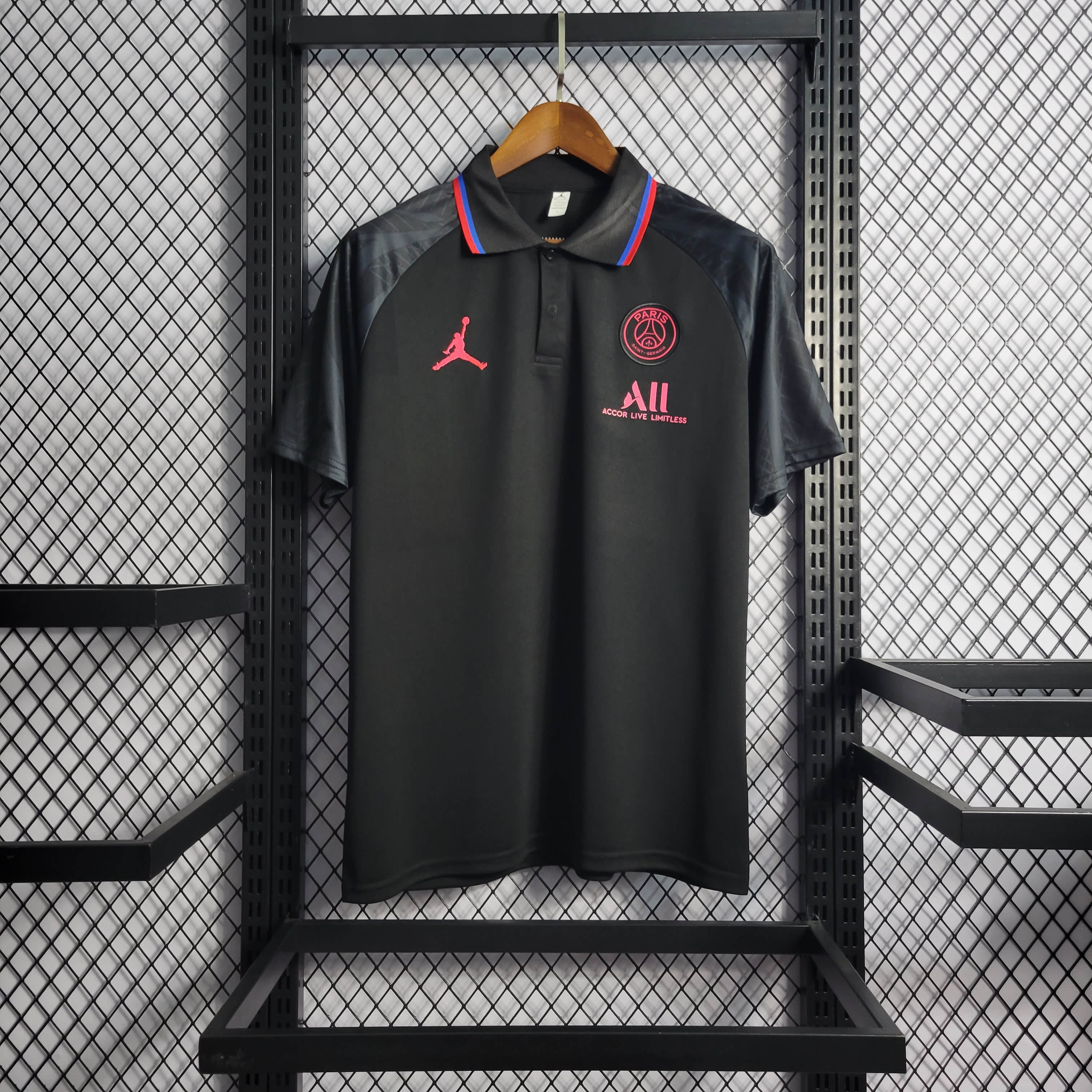 22/23 POLO Paris Saint-Germain Paris Black S-XXL
