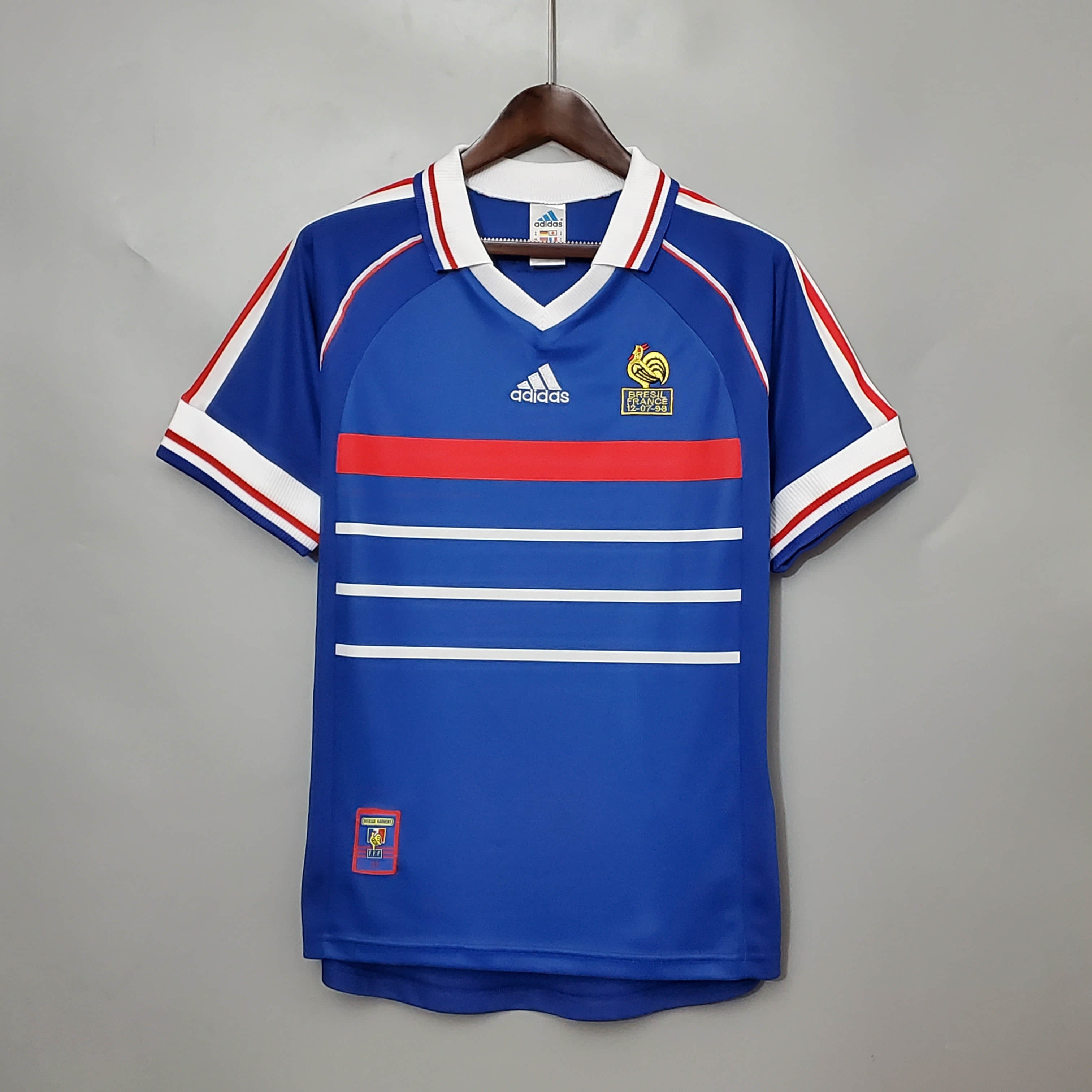 1998 Retro France Home Jersey