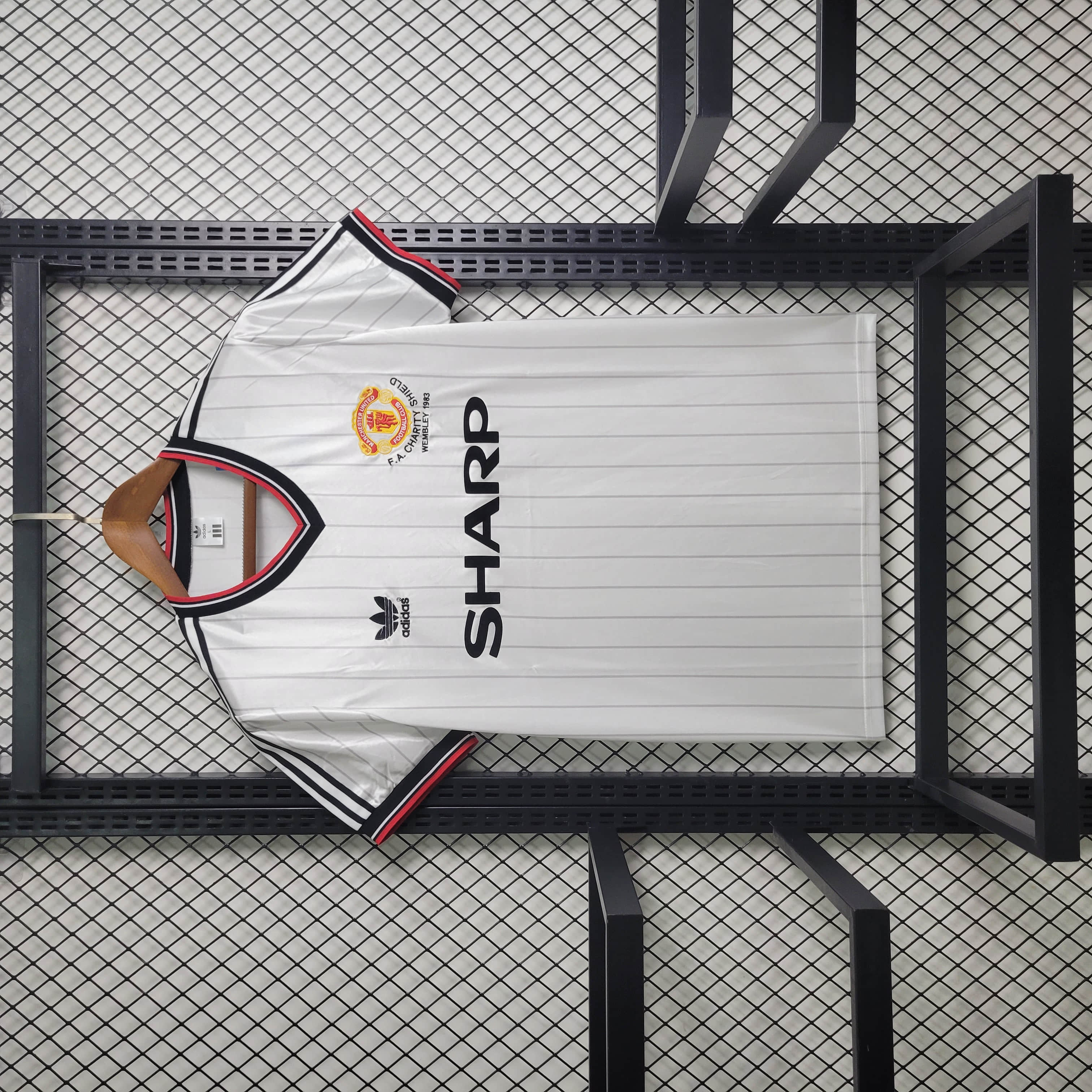 83/84 Retro Manchester United Away Jersey