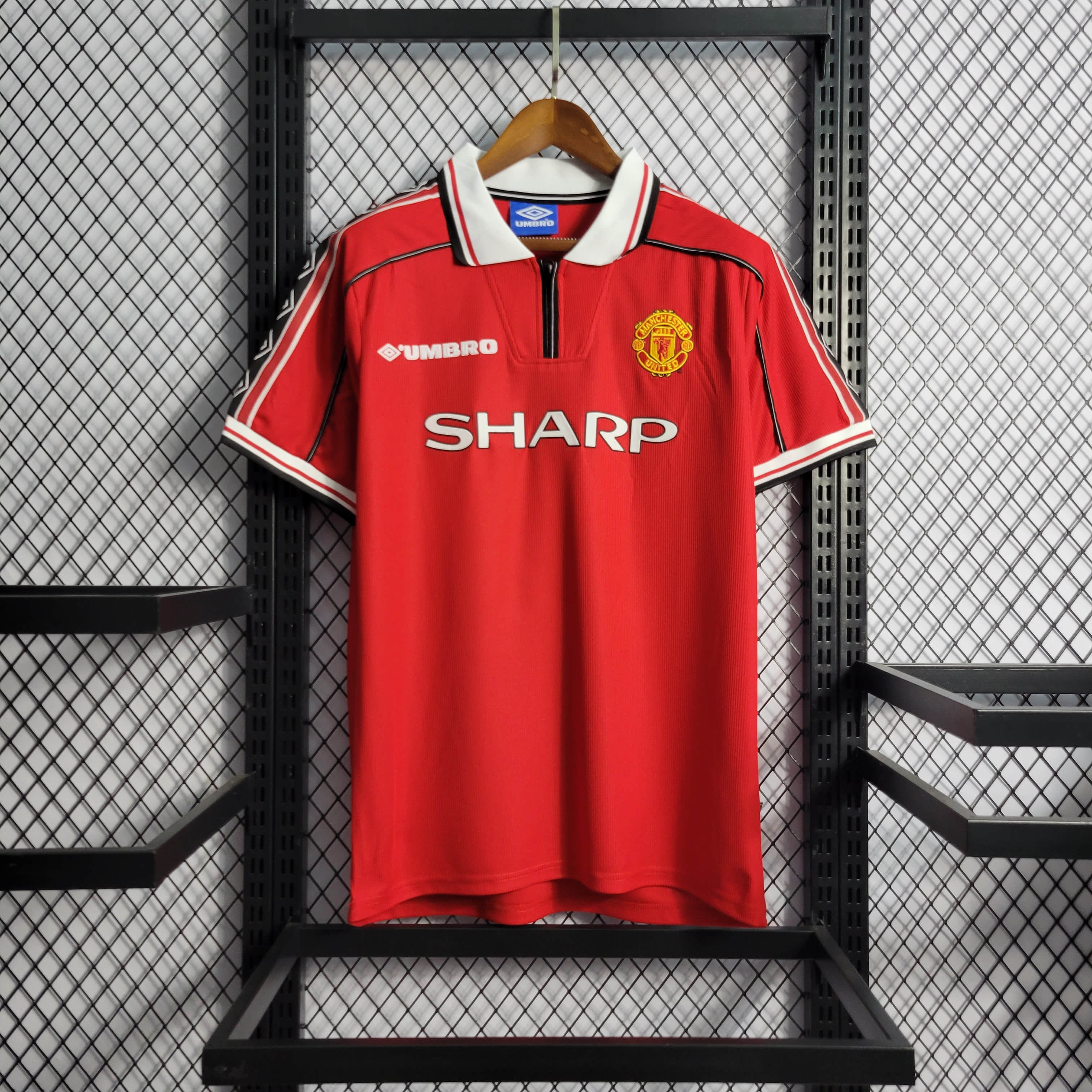 98/99 Retro Manchester United Home Jersey