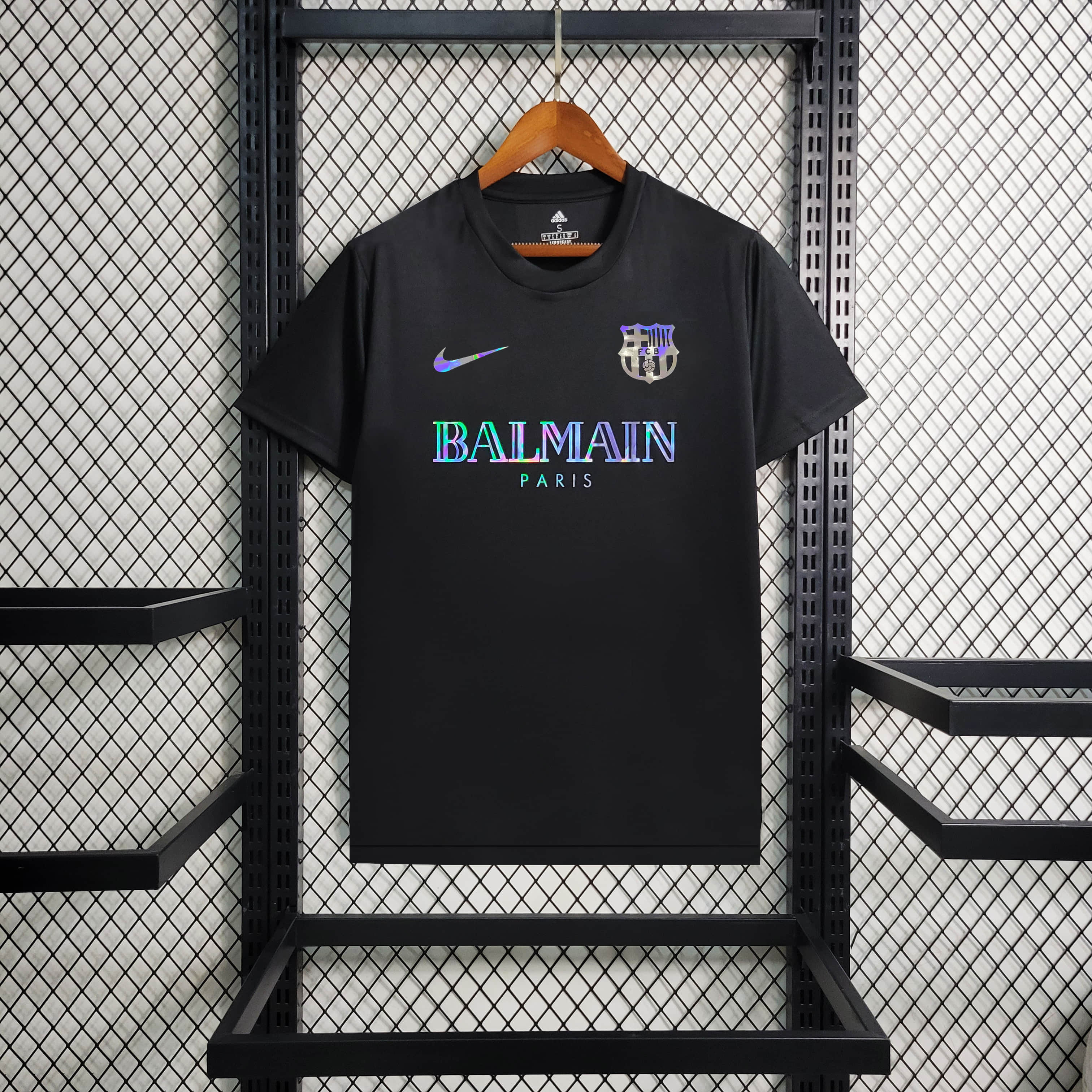 24/25 Barcelona Black Casual Shirt