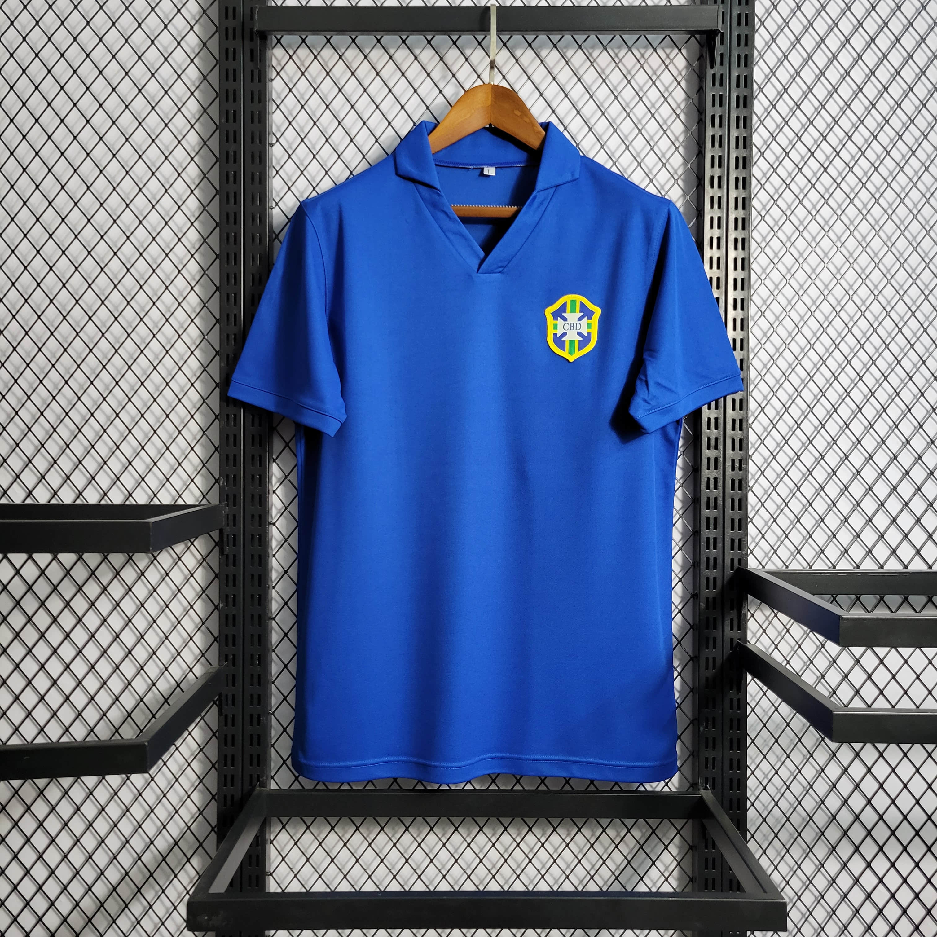 1958 Retro Brazil Away Jersey