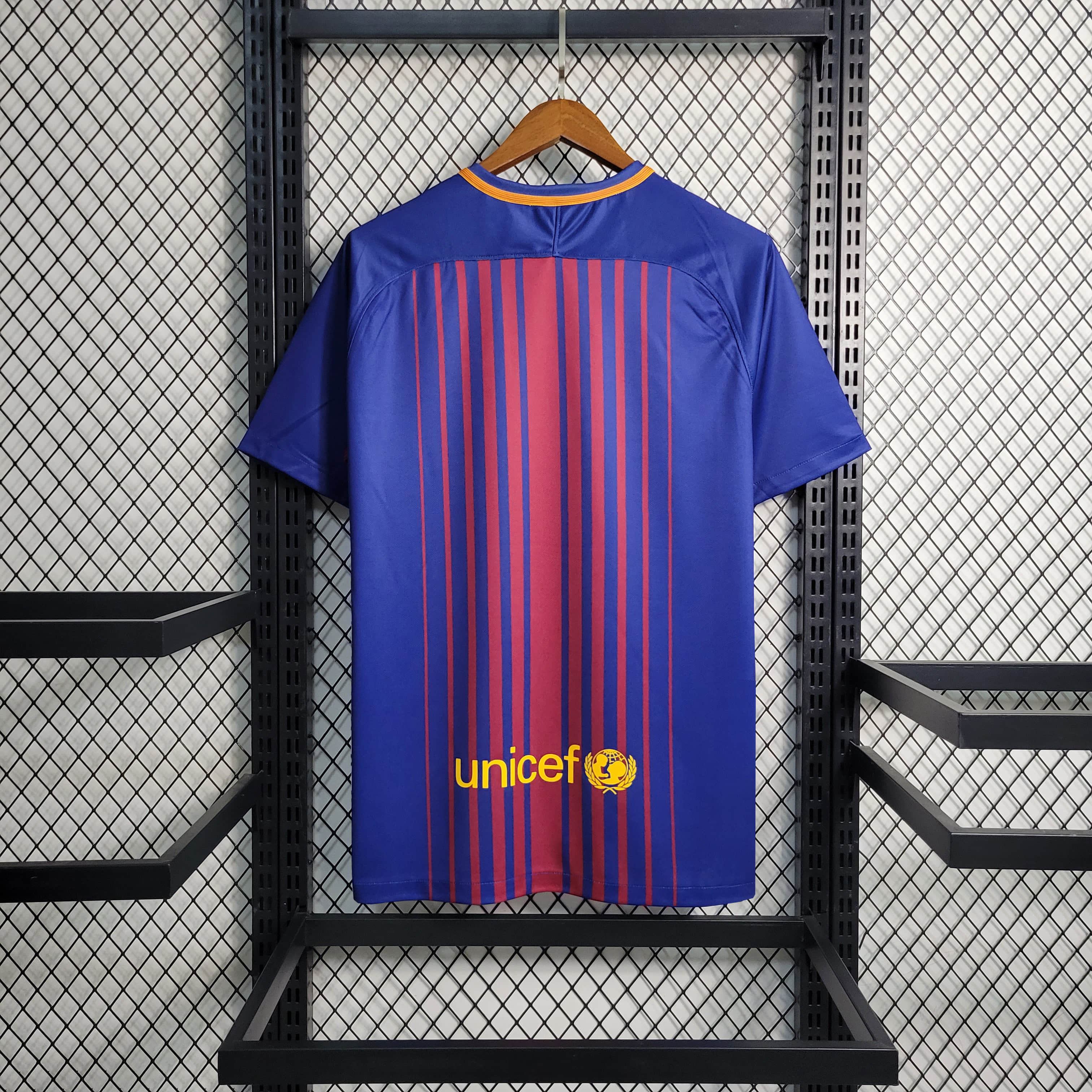 17/18 Retro Barcelona Home Jersey