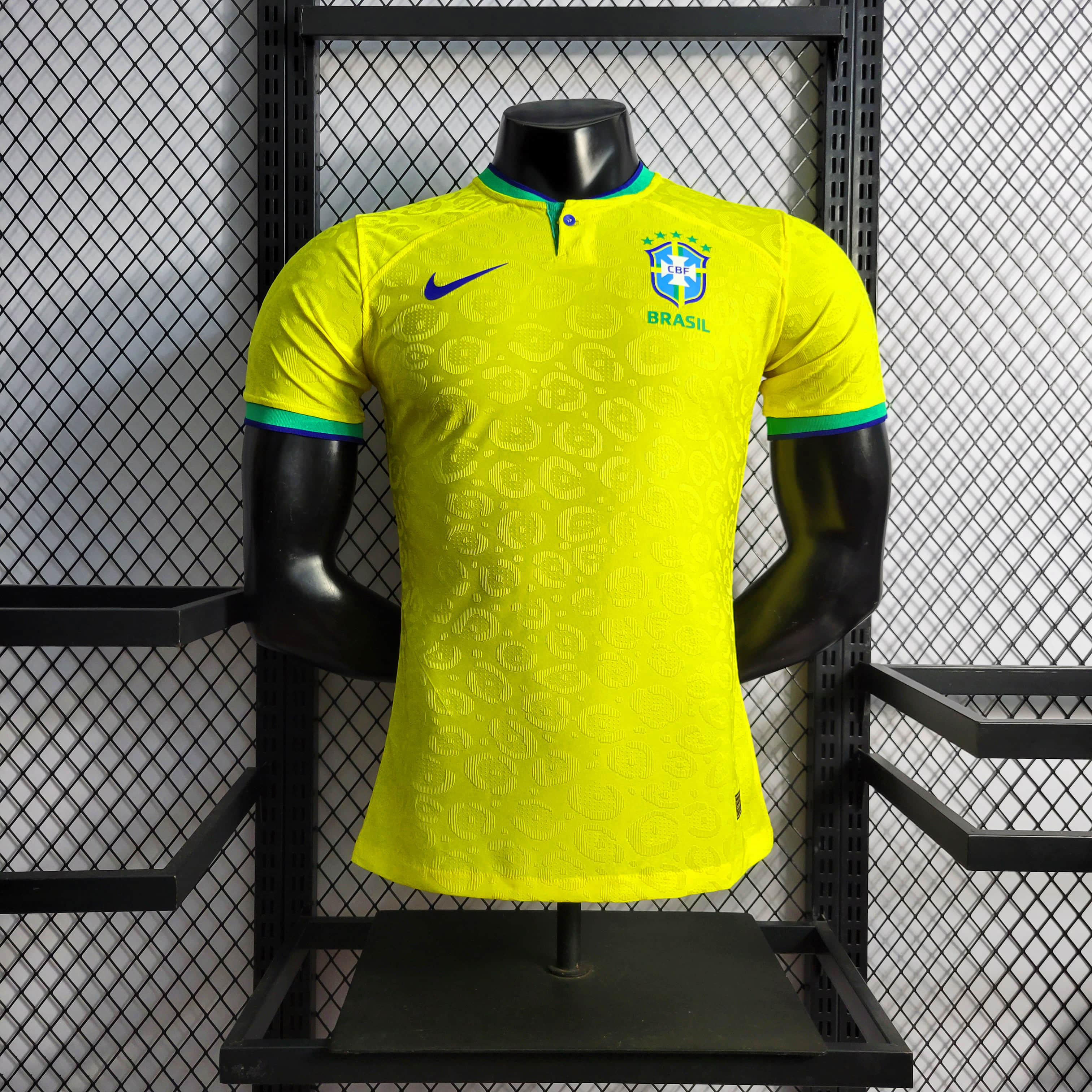 22/23 Brazil Player Home Jersey