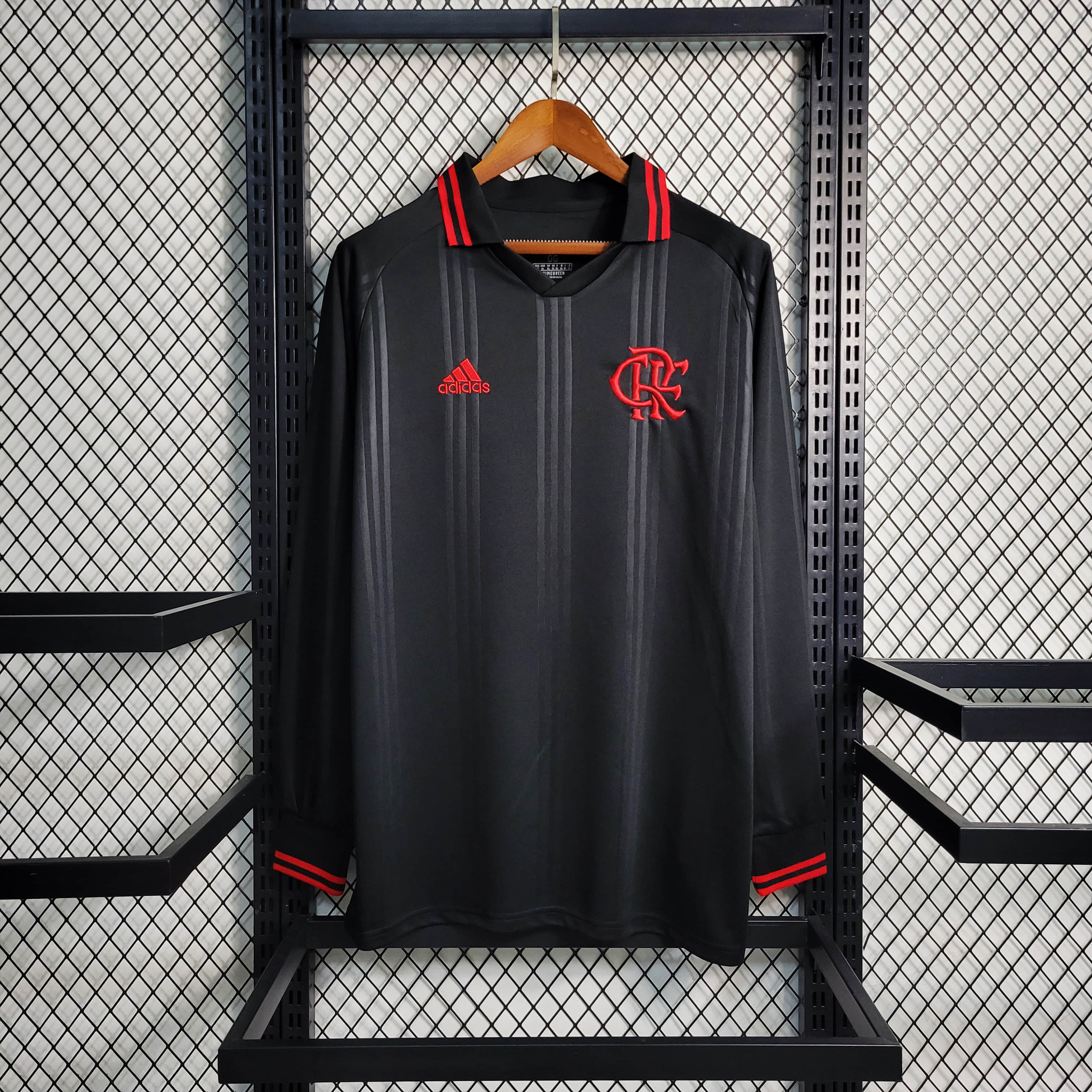 19/20 Flamengo Black Long Sleeve Size S-XXL