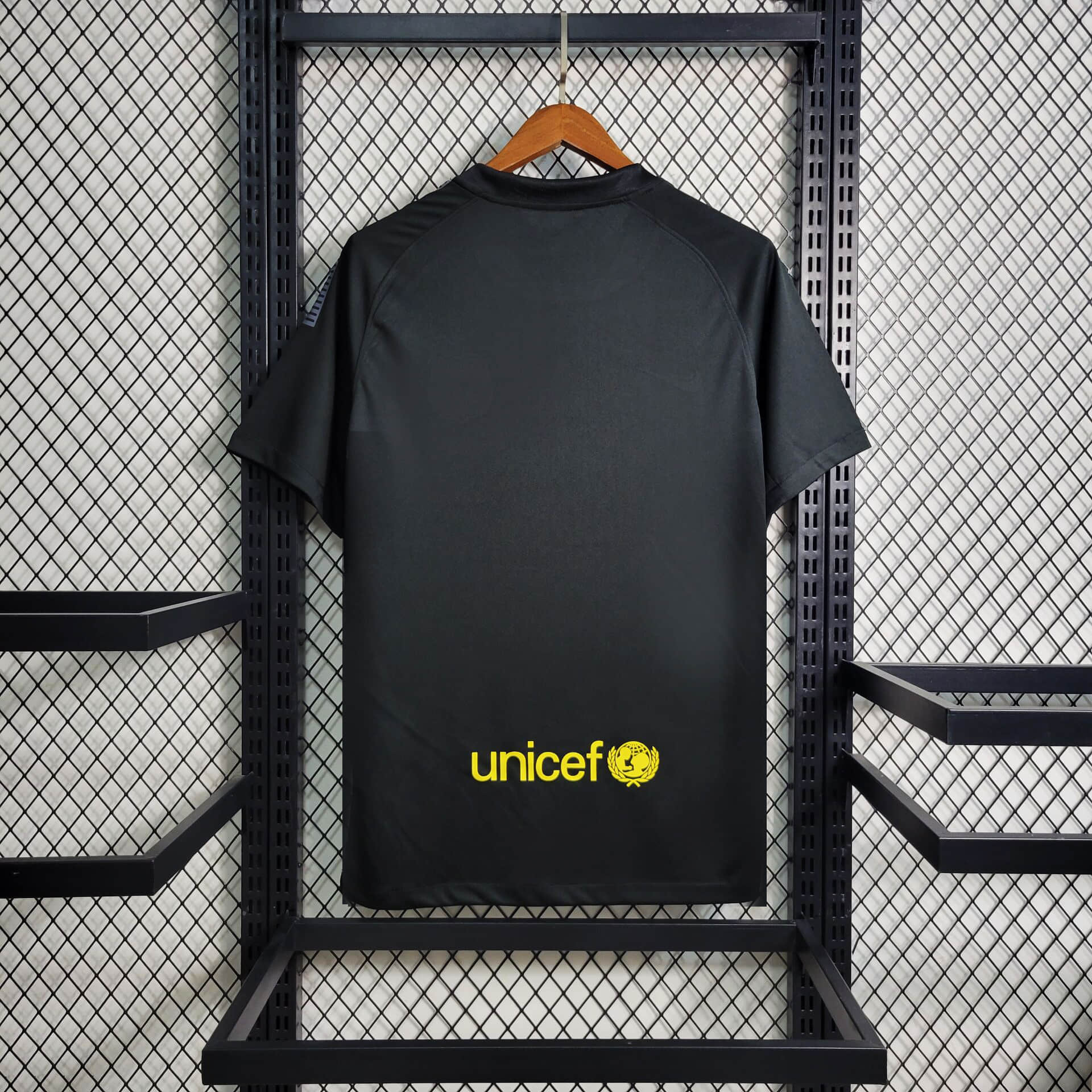 11/12 Retro Barcelona Black Away Jersey