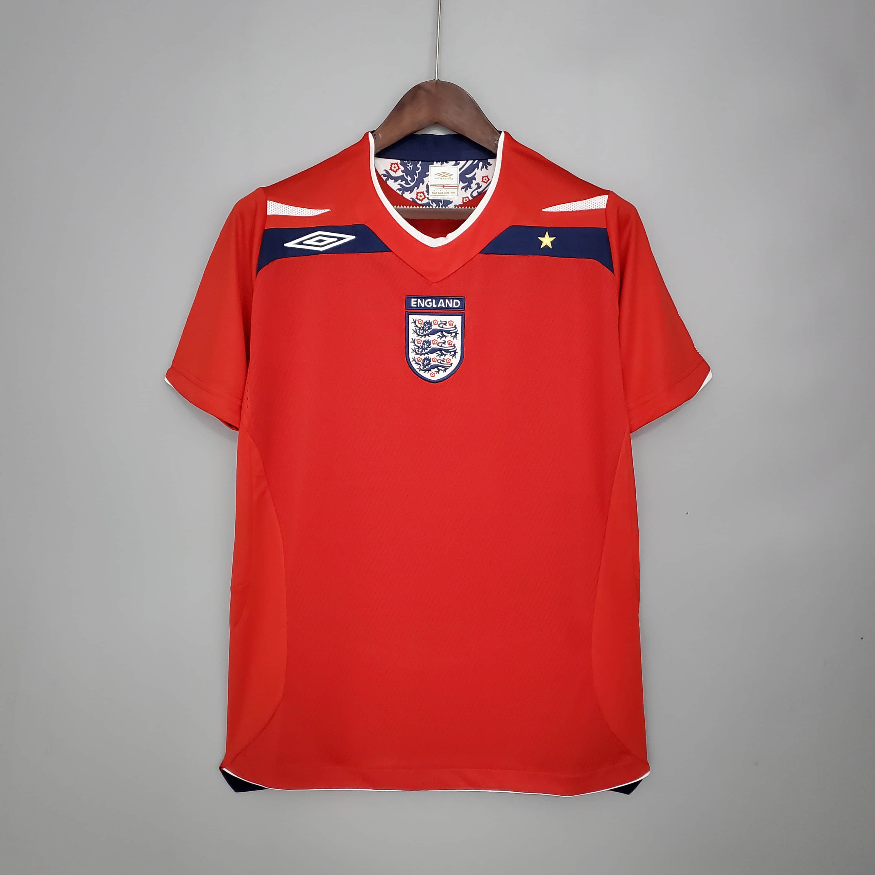 08 Retro England Away Jersey