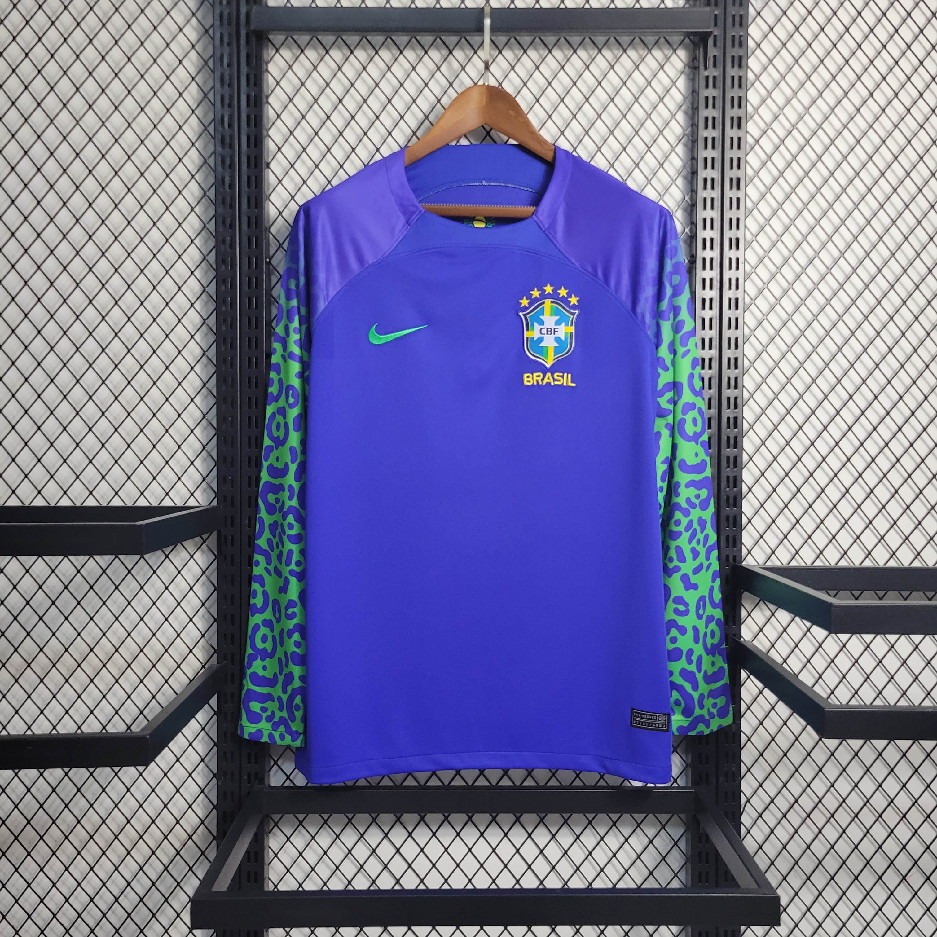 2022/23 Brazil Away Long Sleeve Jersey