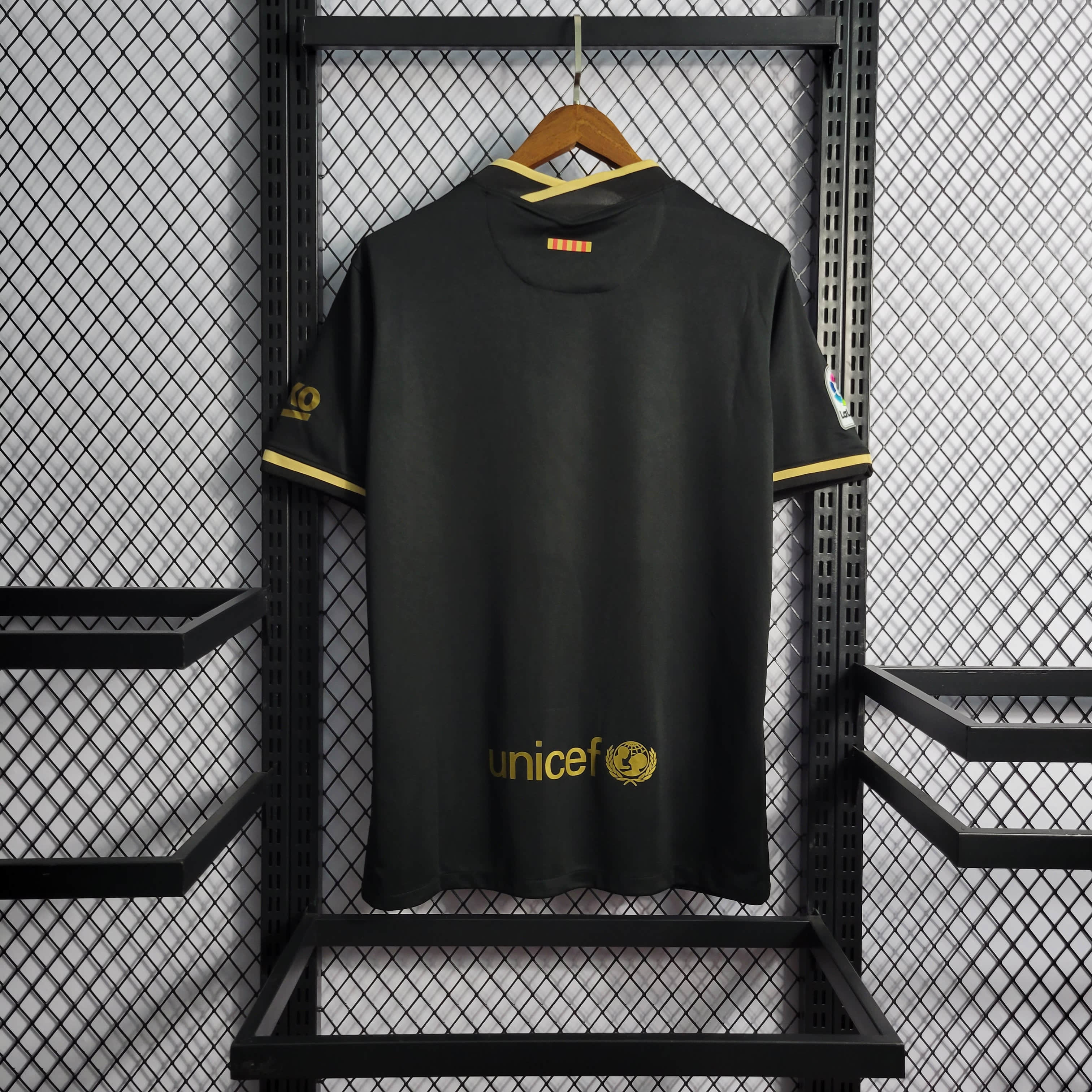 20/21 Barcelona Black Away Jersey