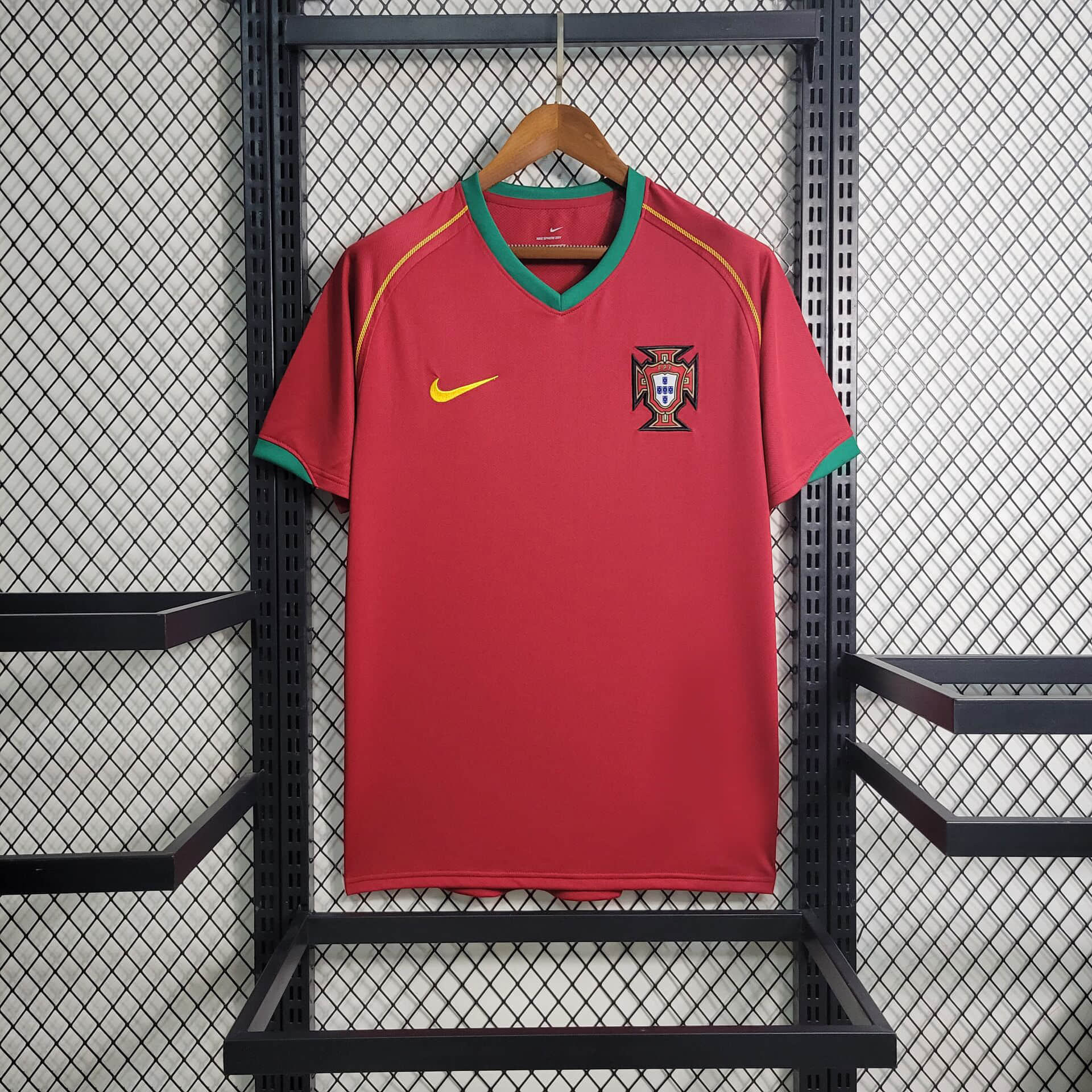 2006 Retro Portugal Home Jersey