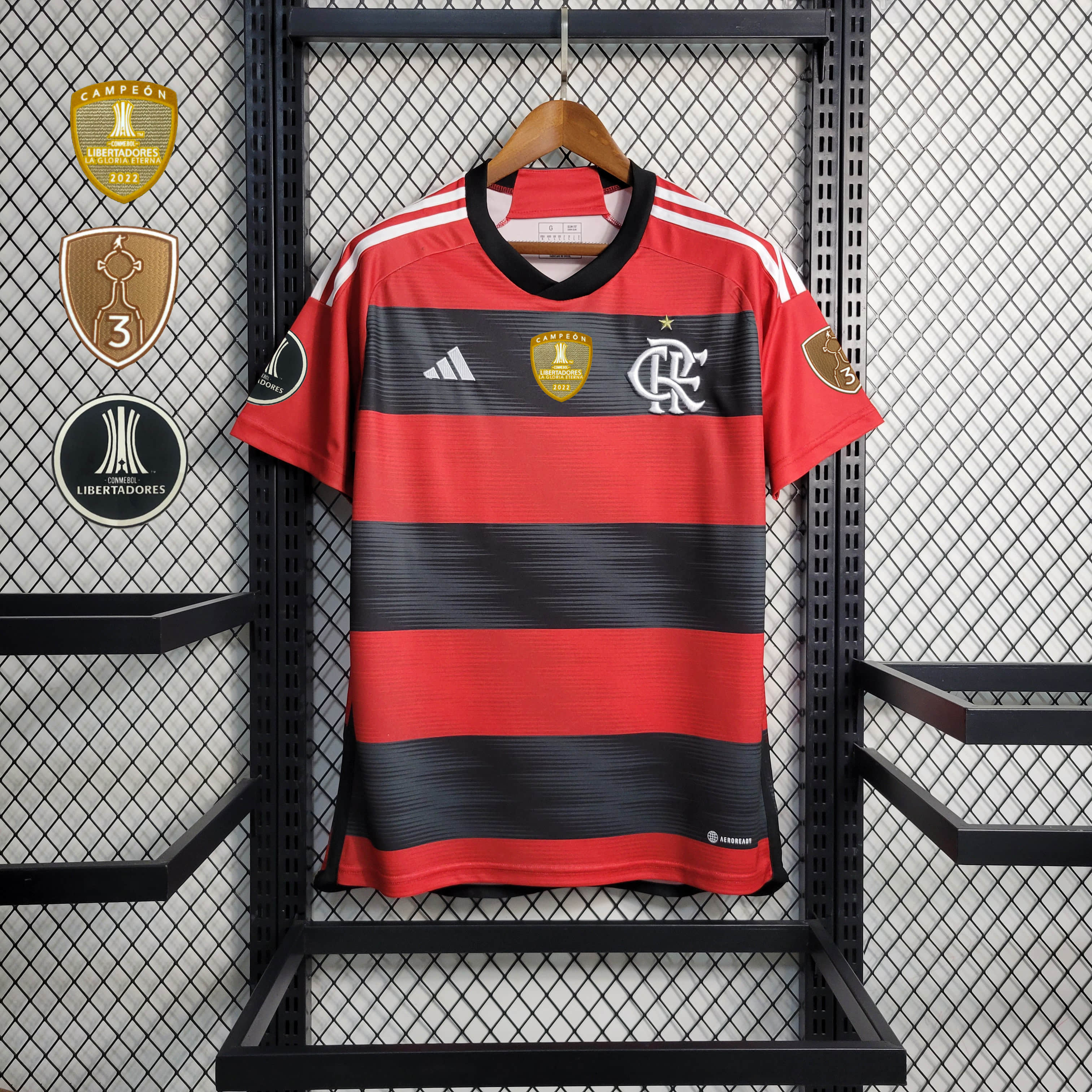 23/24 Flamengo all sponsors+patches S-4XL
