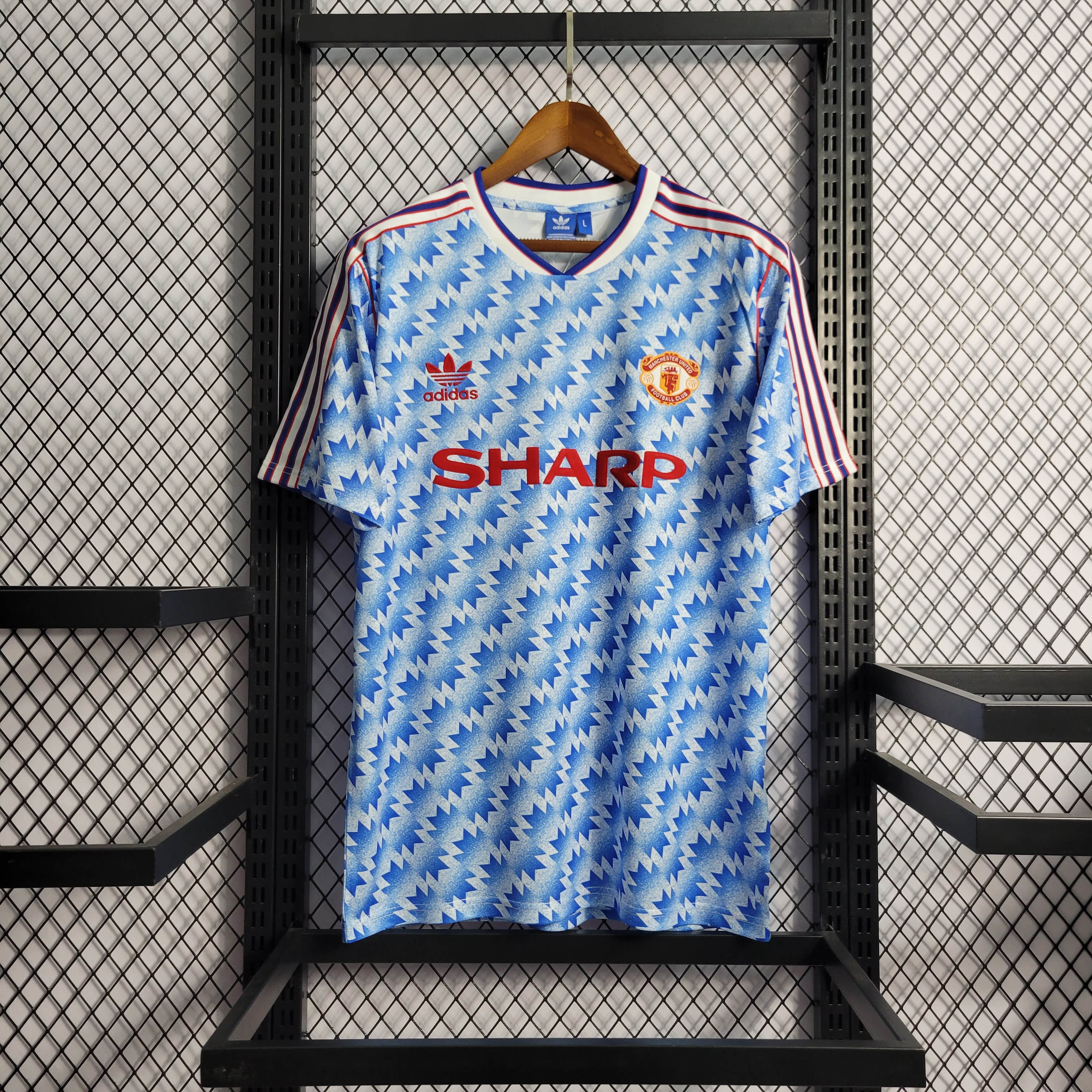 90/91 Manchester United Away Jersey